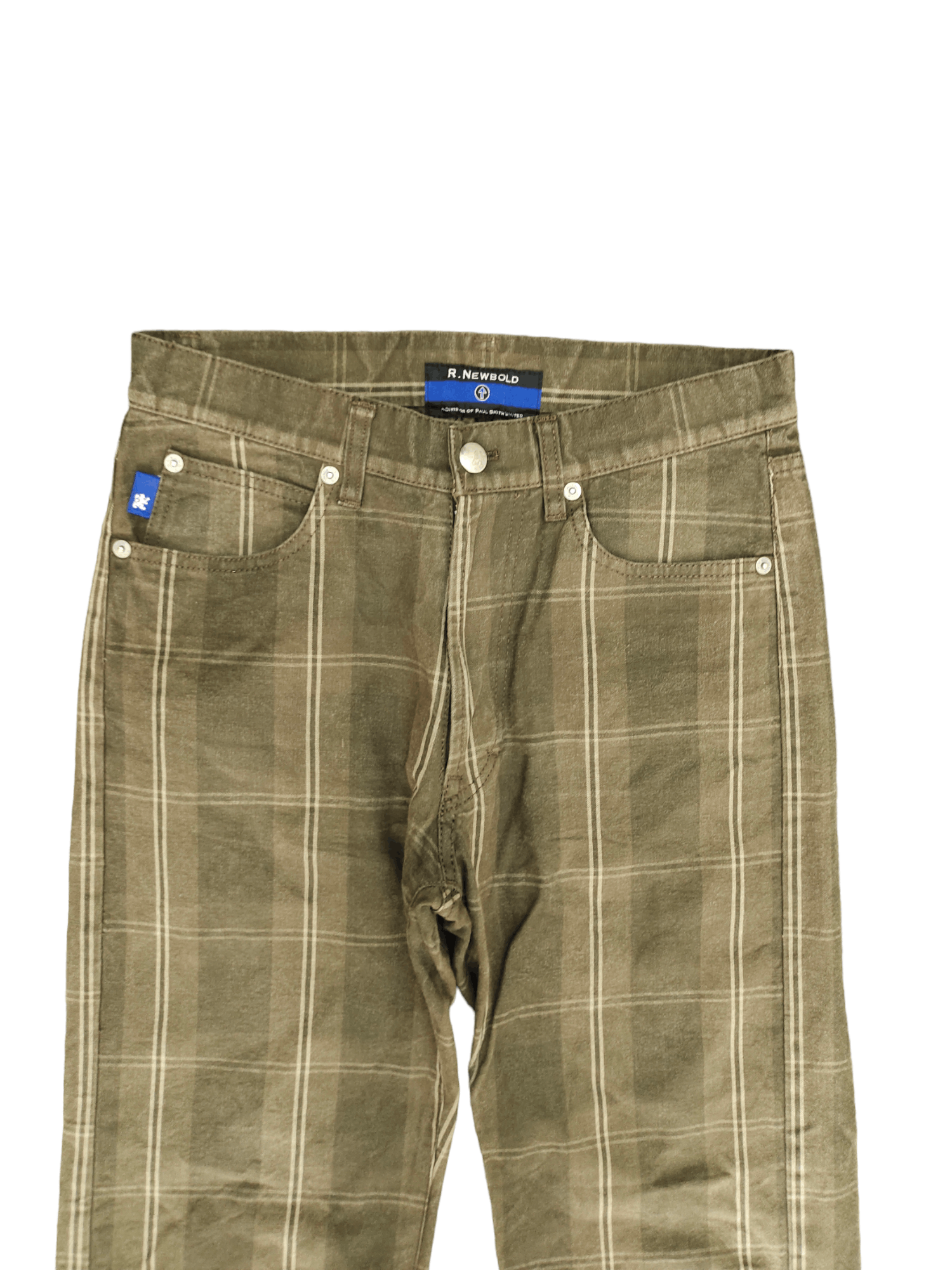 Paul Smith Vintage R.Newbold By Paul Smith Checkered Plaid Pants Size US 30 / EU 46 - 2 Thumbnail
