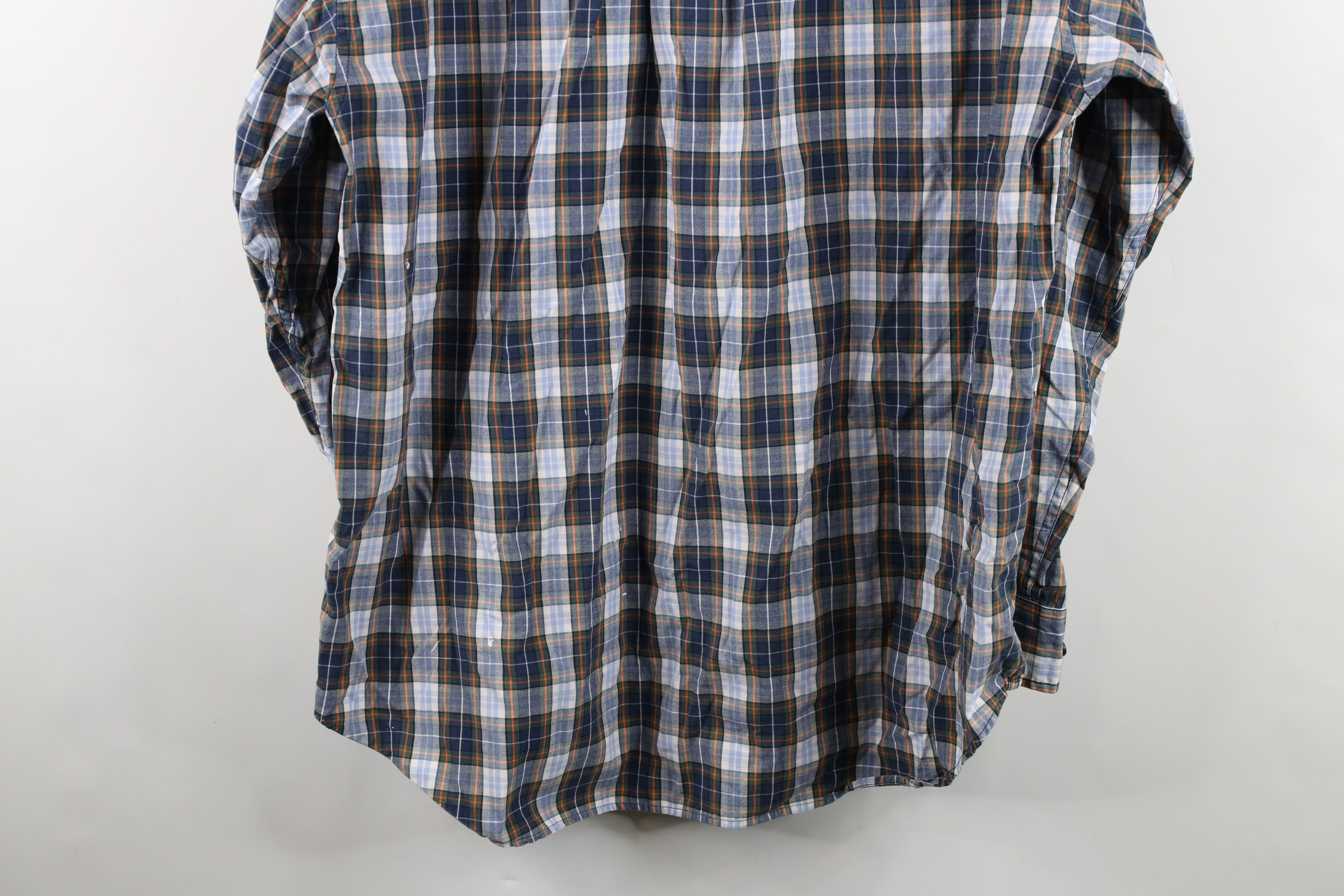 Gap Vintage 90s Gap Heavy Baggy Collared Button Down Shirt Plaid Size US XL / EU 56 / 4 - 15 Thumbnail