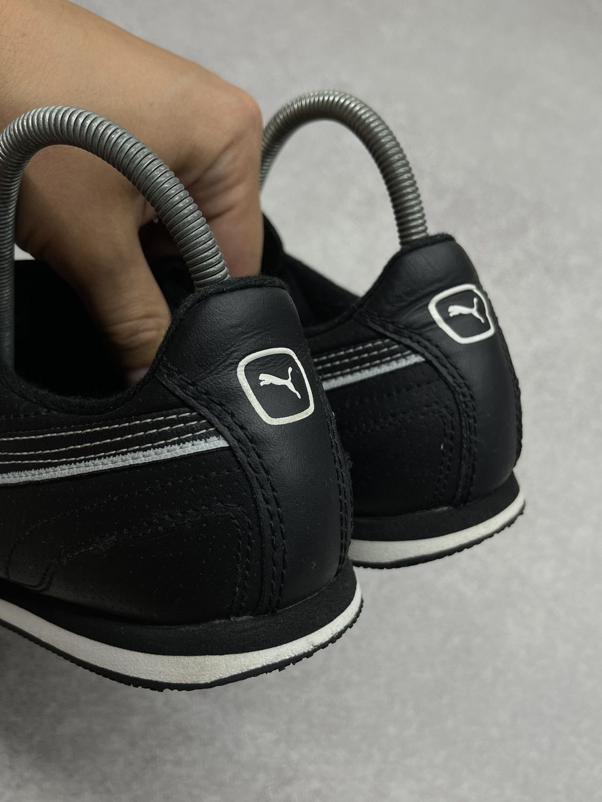 Puma Vintage Puma Speedcat Leather Sneakers Black Japan Style Y2K Size US 7.5 / EU 40-41 - 10 Thumbnail