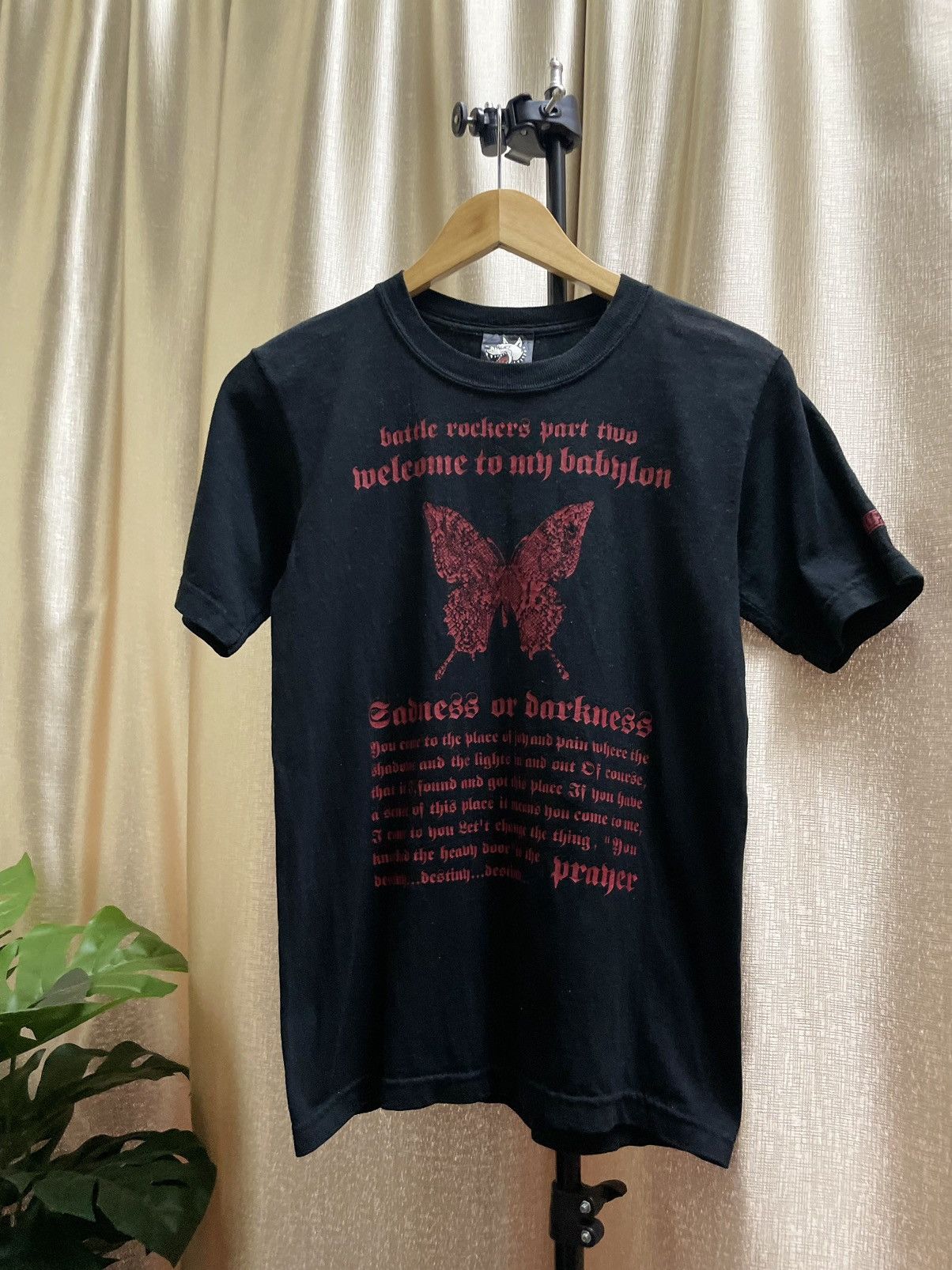Band Tees × Japanese Brand BATTLE ROCKERS BABYLON TEE Size US S / EU 44-46 / 1 - 1 Thumbnail