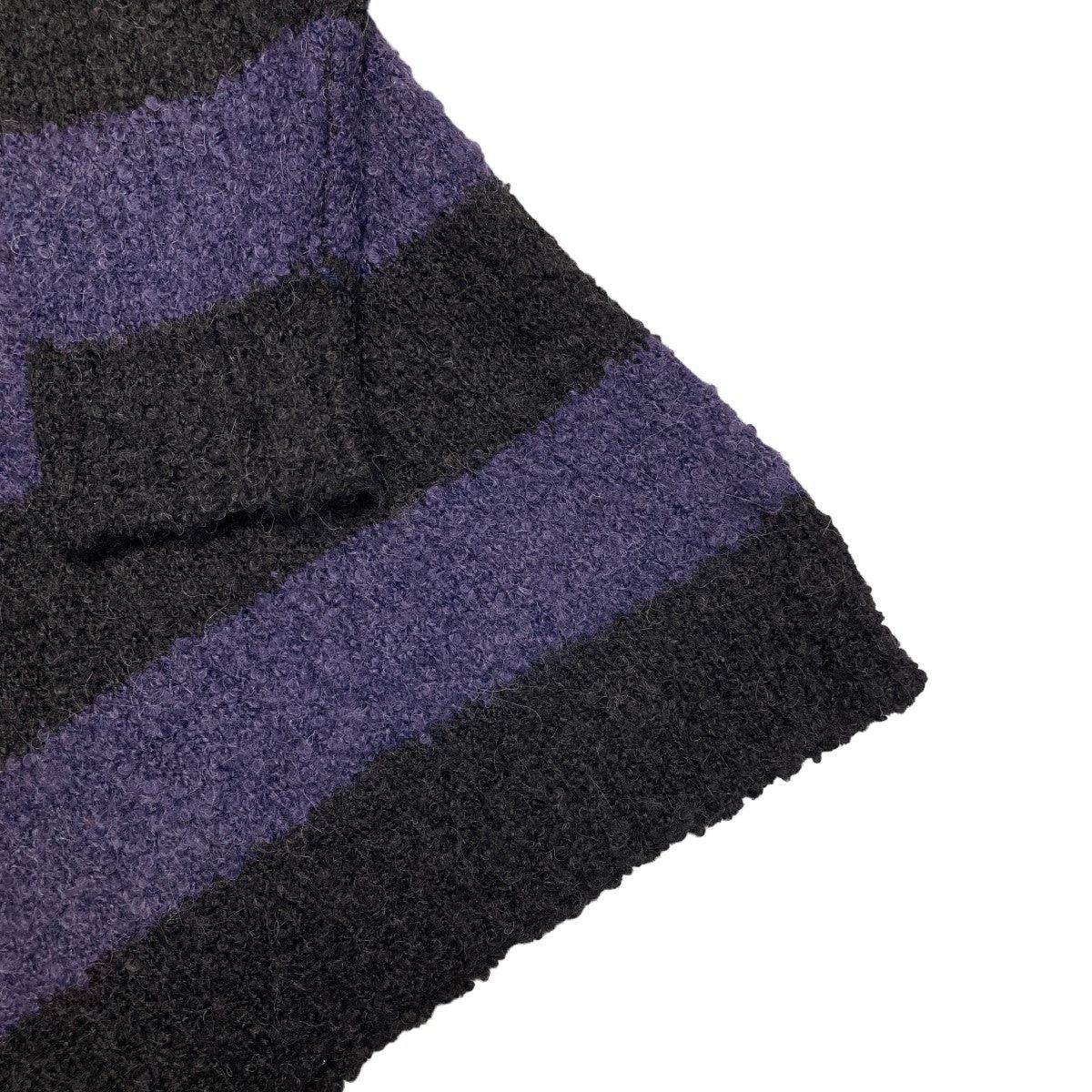Number (N)ine Number (N)ine border Alpaca mixed knit pullover Size US M / EU 48-50 / 2 - 4 Thumbnail