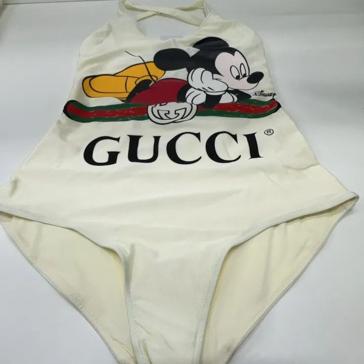 Gucci Gucci x Disney Vintage Cartoon Print Swimsuit-2507 Size 24" / US 00 / IT 34 - 4 Thumbnail