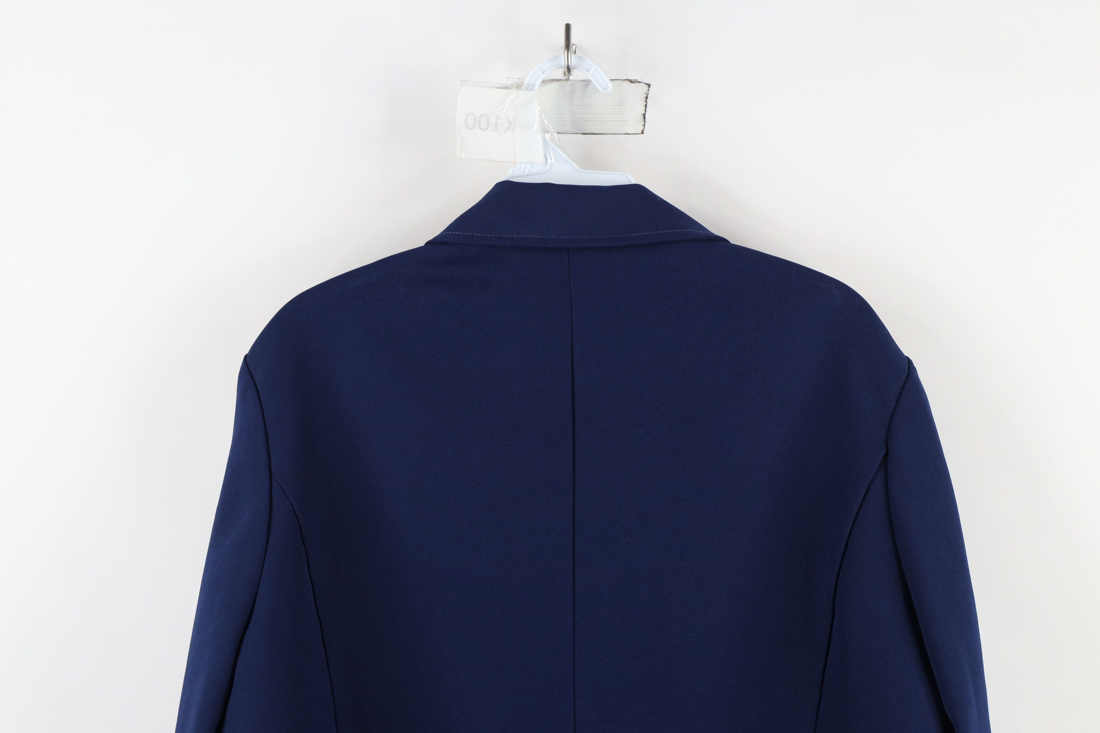 Vintage Vintage 90s Streetwear 2 Button Blazer Suit Jacket Blue USA Size XXL / US 16-18 / IT 52-54 - 14 Thumbnail