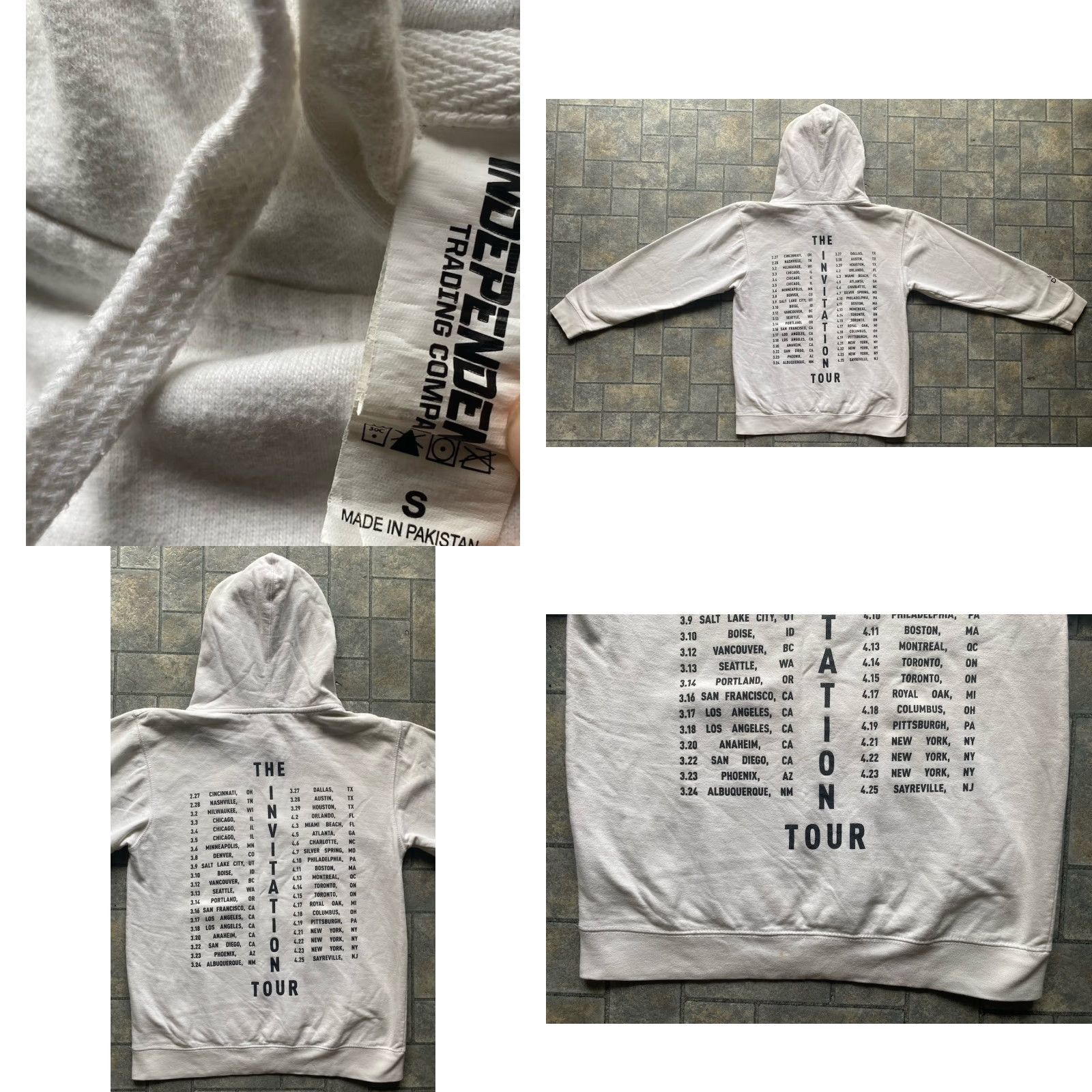 Vintage WHY DON'T WE Hoodie The Invitation Tour Pullover White Men Size S Flaws Pullover Hoodie White Men Size S Flaws Size US S / EU 44-46 / 1 - 10 Thumbnail