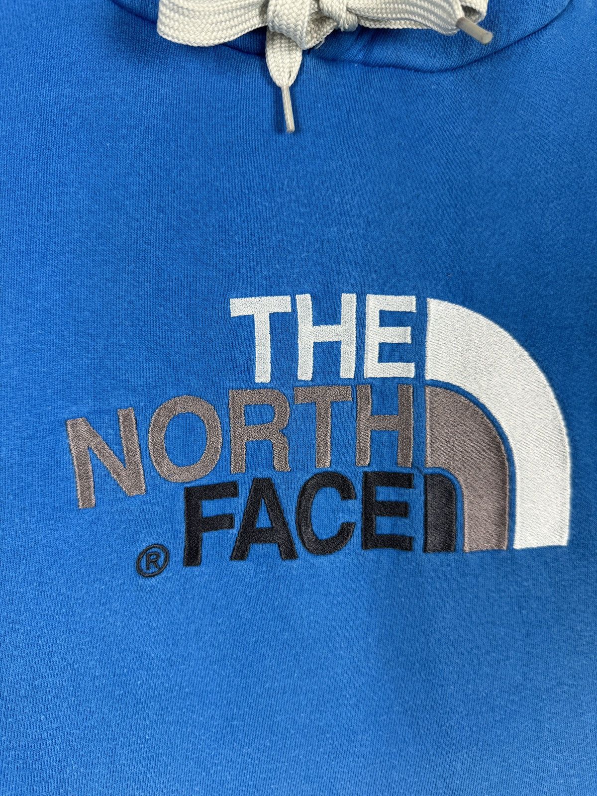 The North Face The North Face vintage big embroidered logo blue hoodie Size US M / EU 48-50 / 2 - 4 Thumbnail
