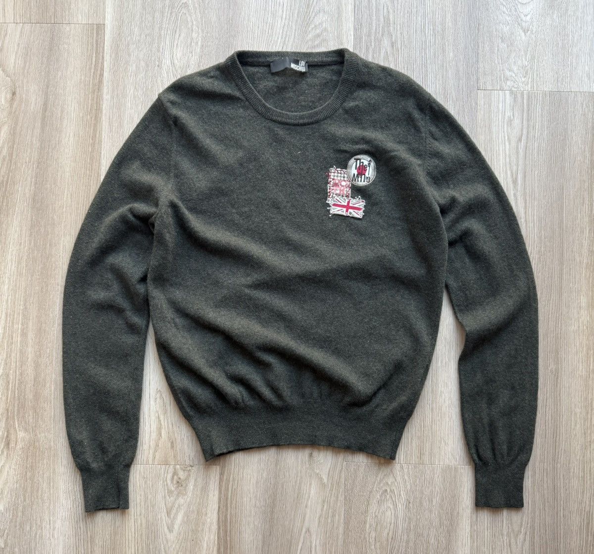 Moschino Love Moschino Knit Wool Sweater Size US M / EU 48-50 / 2 - 1 Thumbnail