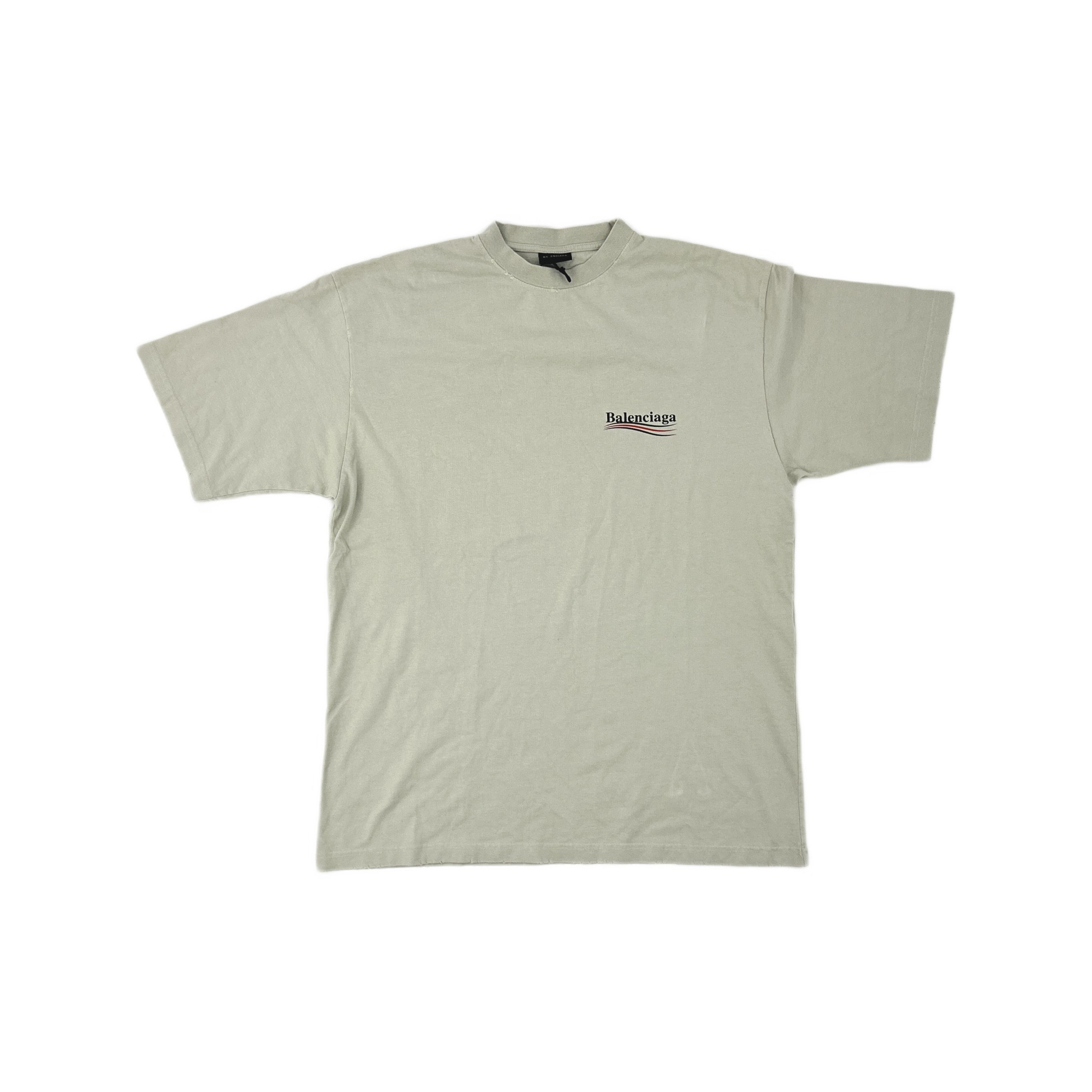 Balenciaga Balenciaga Logo Print Short Sleeve T-Shirt Size M Size US M / EU 48-50 / 2 - 1 Thumbnail