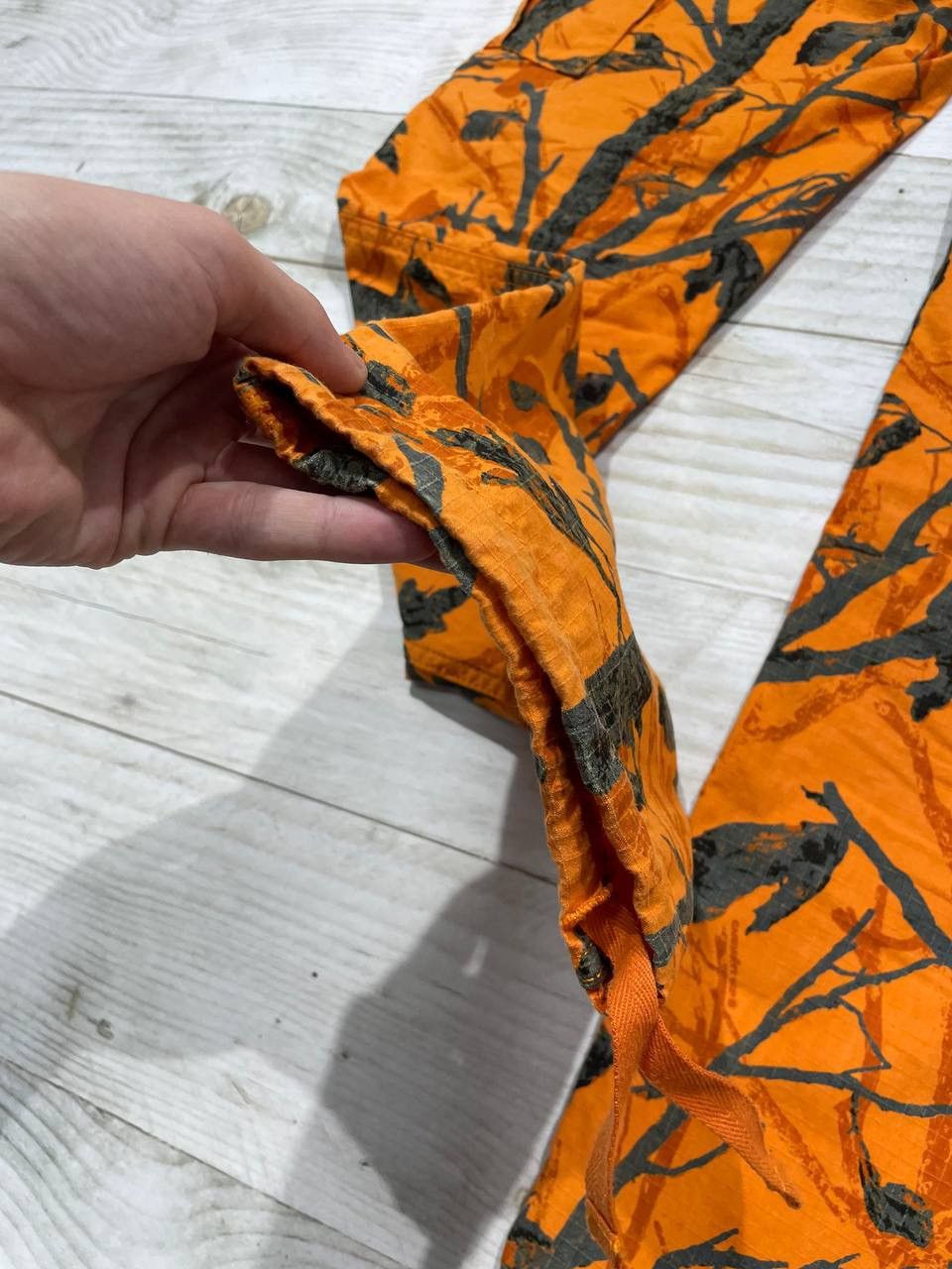 Carhartt Wip Vintage Carhartt WIP Aviation Pants Camo Tree Orange Cargo Size US 31 - 6 Thumbnail