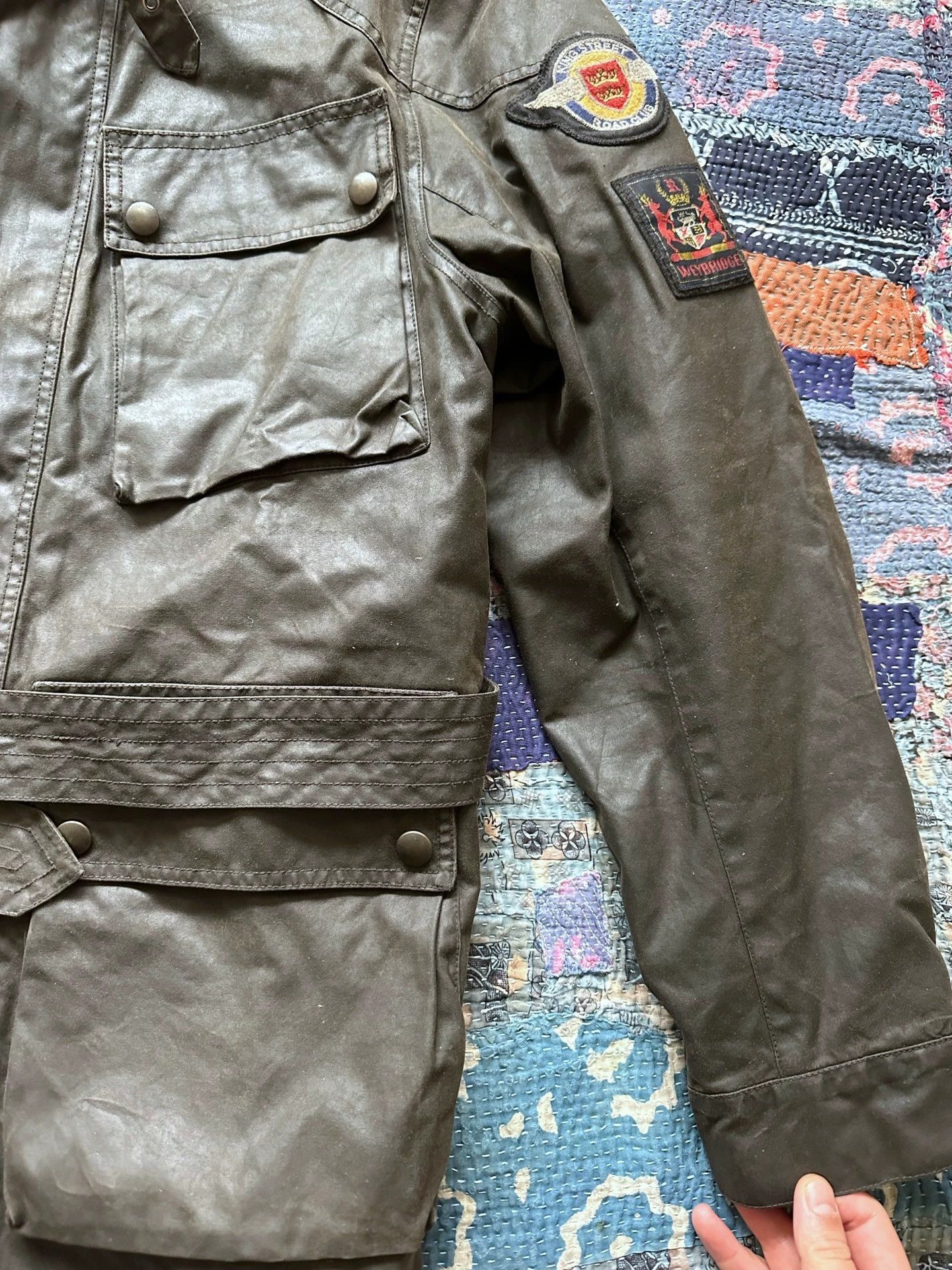 RRL Ralph Lauren RRL Waxed Cotton Four Pocket Jacket M (Excellent) Size US M / EU 48-50 / 2 - 4 Thumbnail