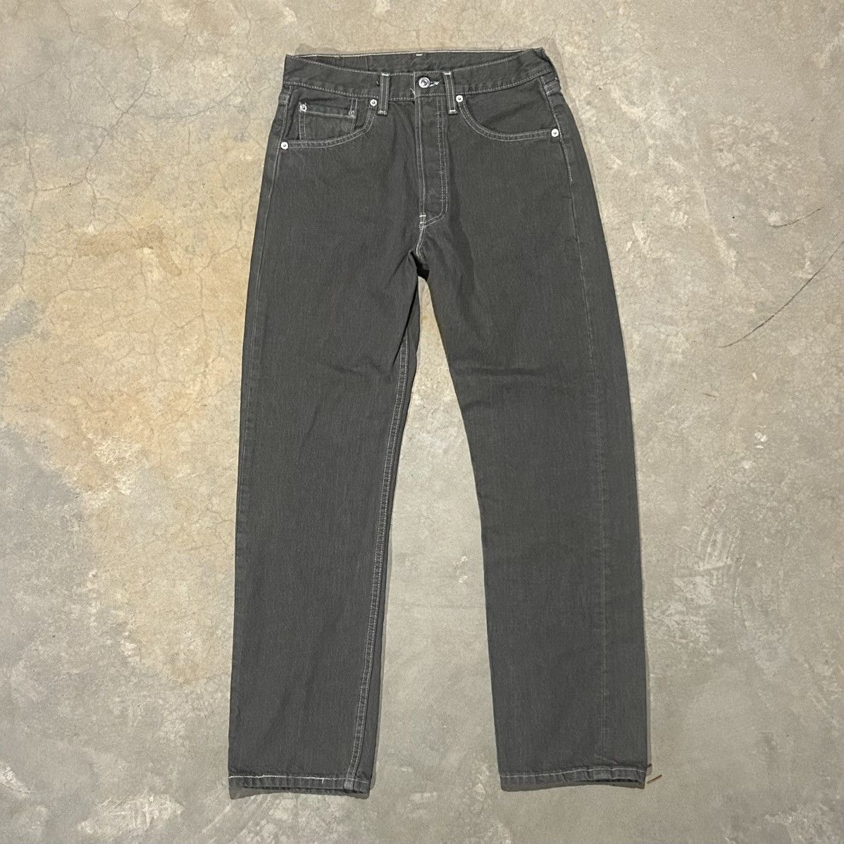 Levi's × Levi's Vintage Clothing × Vintage Rare Vintage 90s Levi’s 501 Olive Drab Jeans Made in USA Size US 30 / EU 46 - 5 Thumbnail