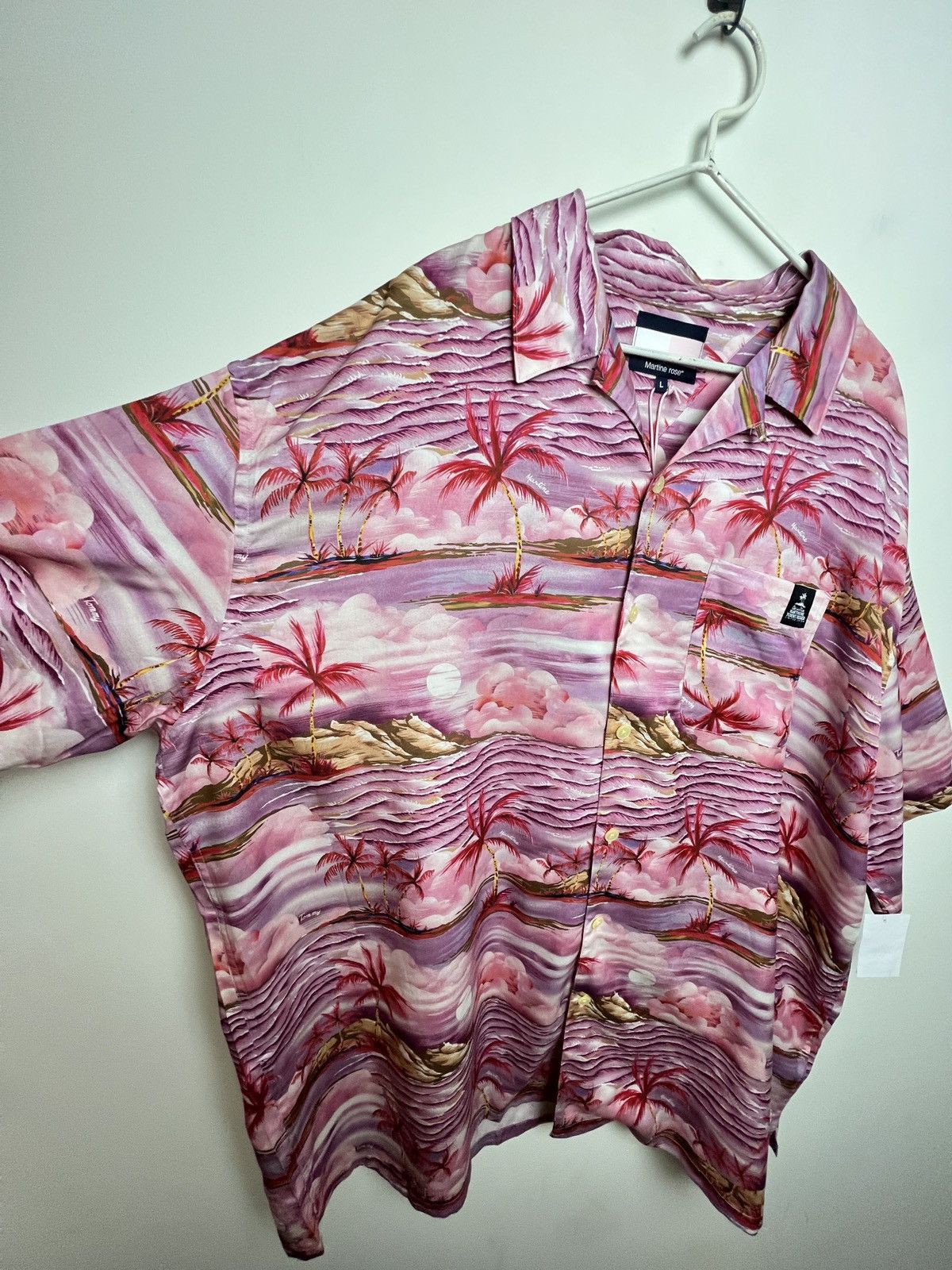 Martine Rose MARTINE ROSE OVERSIZED ASF SHORT SLEEVE HAWAII SHIRT Size US L / EU 52-54 / 3 - 9 Thumbnail