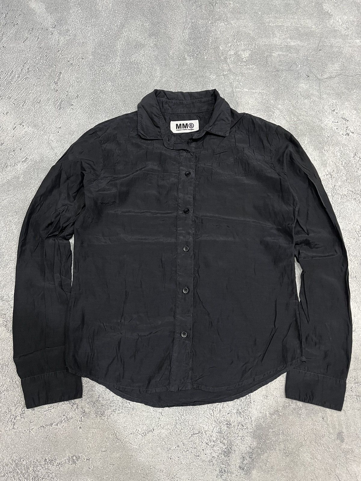 Maison Margiela 💊Need Gone💊 Maison Margiela Button Up Silk Shirt Size M / US 6-8 / IT 42-44 - 1 Thumbnail