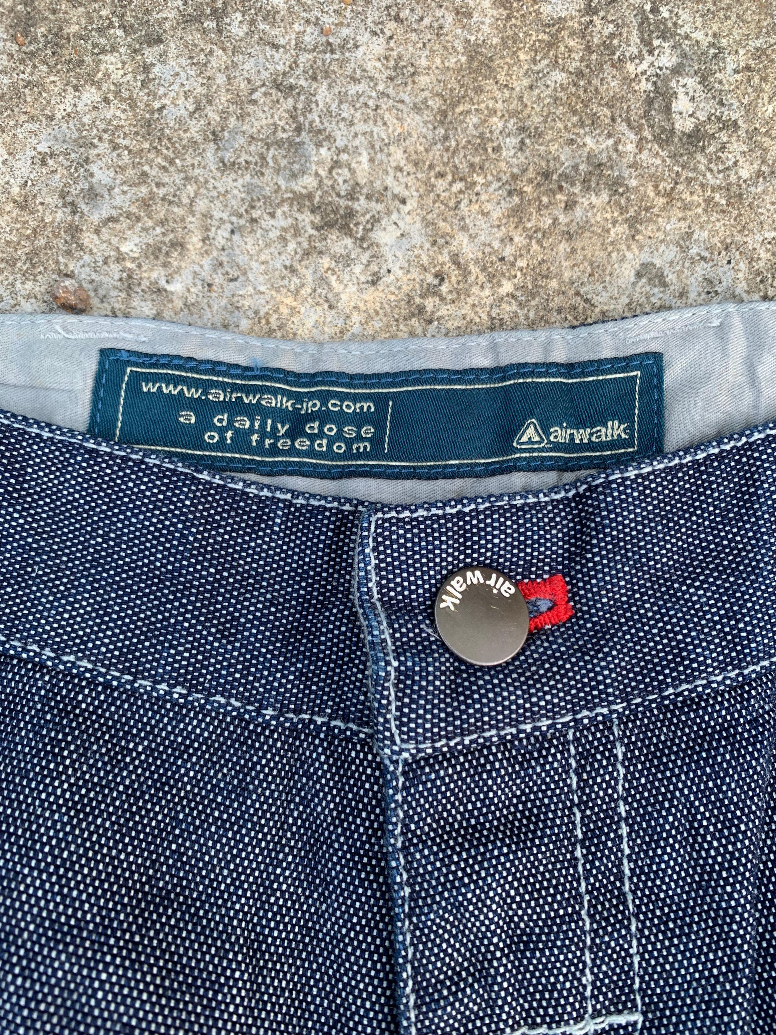 Airwalk × Japanese Brand × Vintage VTG 90s BNWT Airwalk Carpenter Baggy Denim Pants Size US 36 / EU 52 - 11 Thumbnail