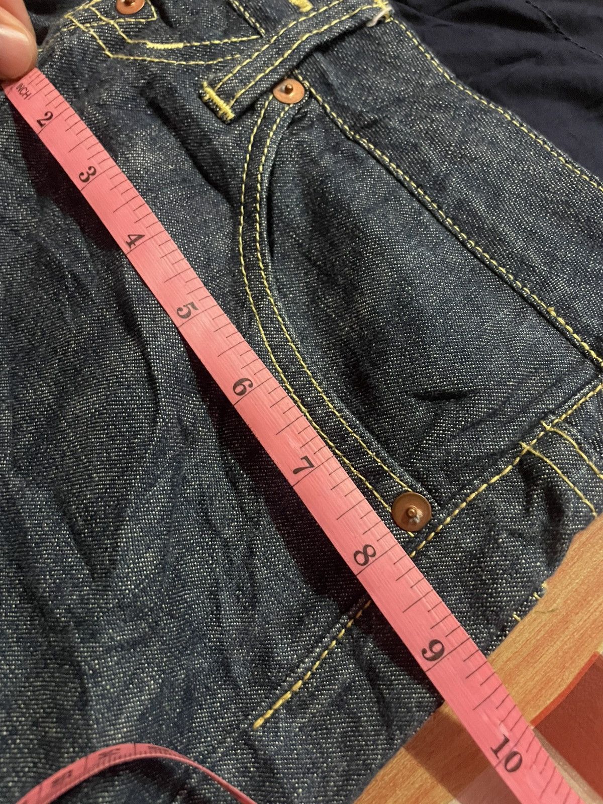Other Yen Jeans Double Waist Every Garment Guarantee made in japan Size 30" / US 8 / IT 44 - 15 Thumbnail
