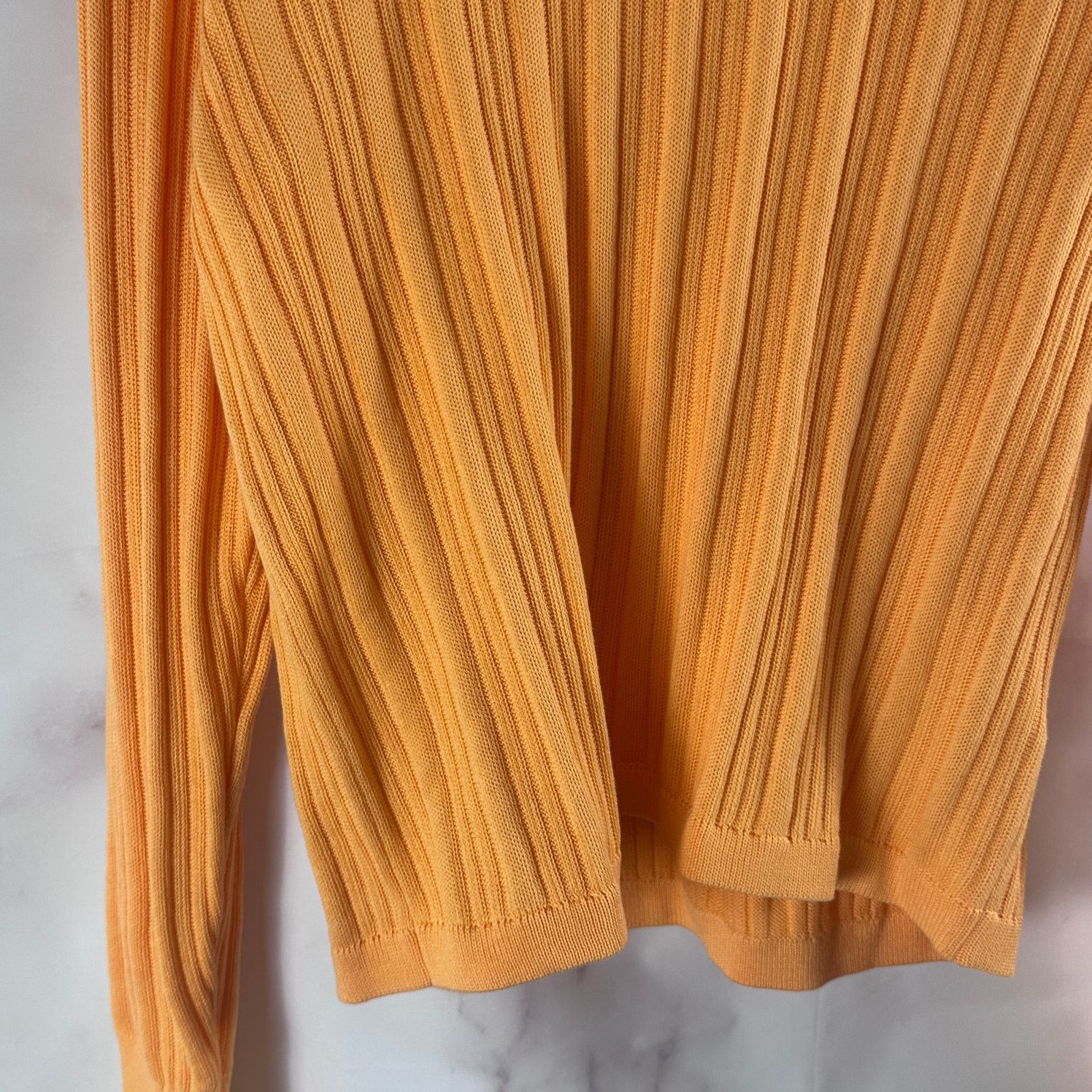 Adidas × Pharrell Humanrace Hazy Orange Knit Longsleeve Jersey Size US S / EU 44-46 / 1 - 3 Thumbnail