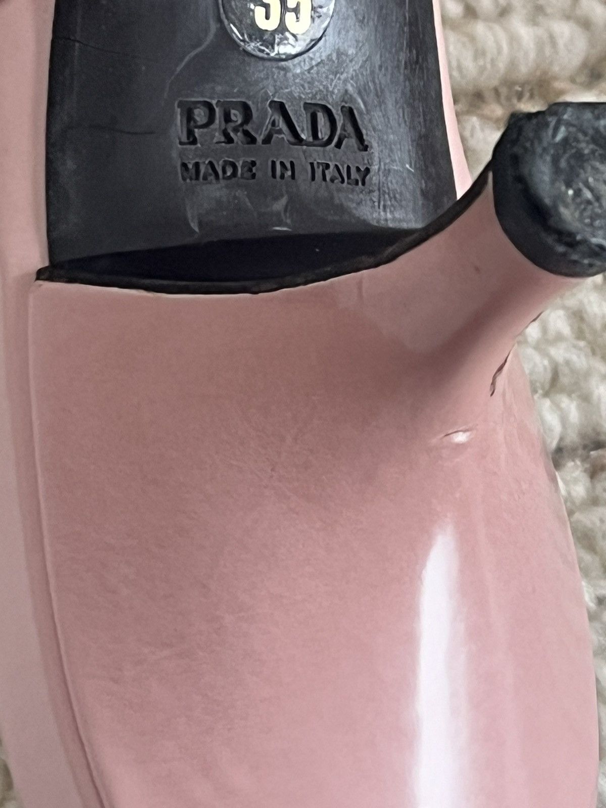 Prada vintage baby pink prada pointed-toe kitten heels Size US 5 / IT 35 - 5 Thumbnail