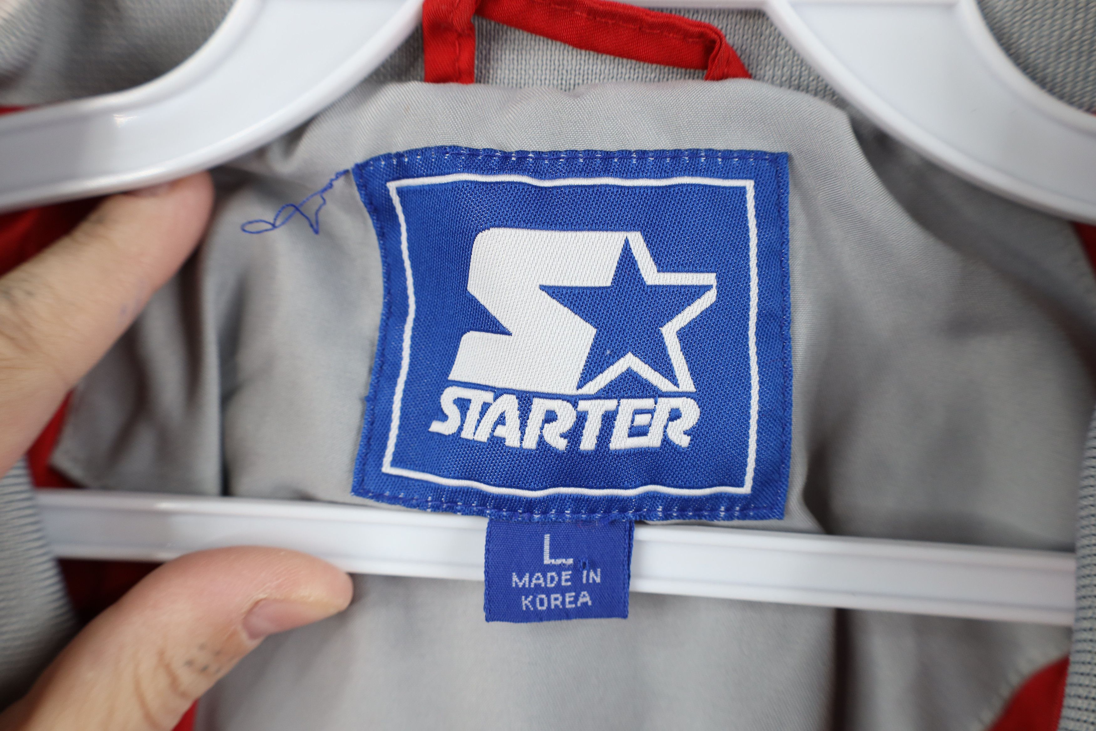 Starter Vintage 90s Starter University Half Zip Windbreaker Jacket Size US L / EU 52-54 / 3 - 11 Thumbnail