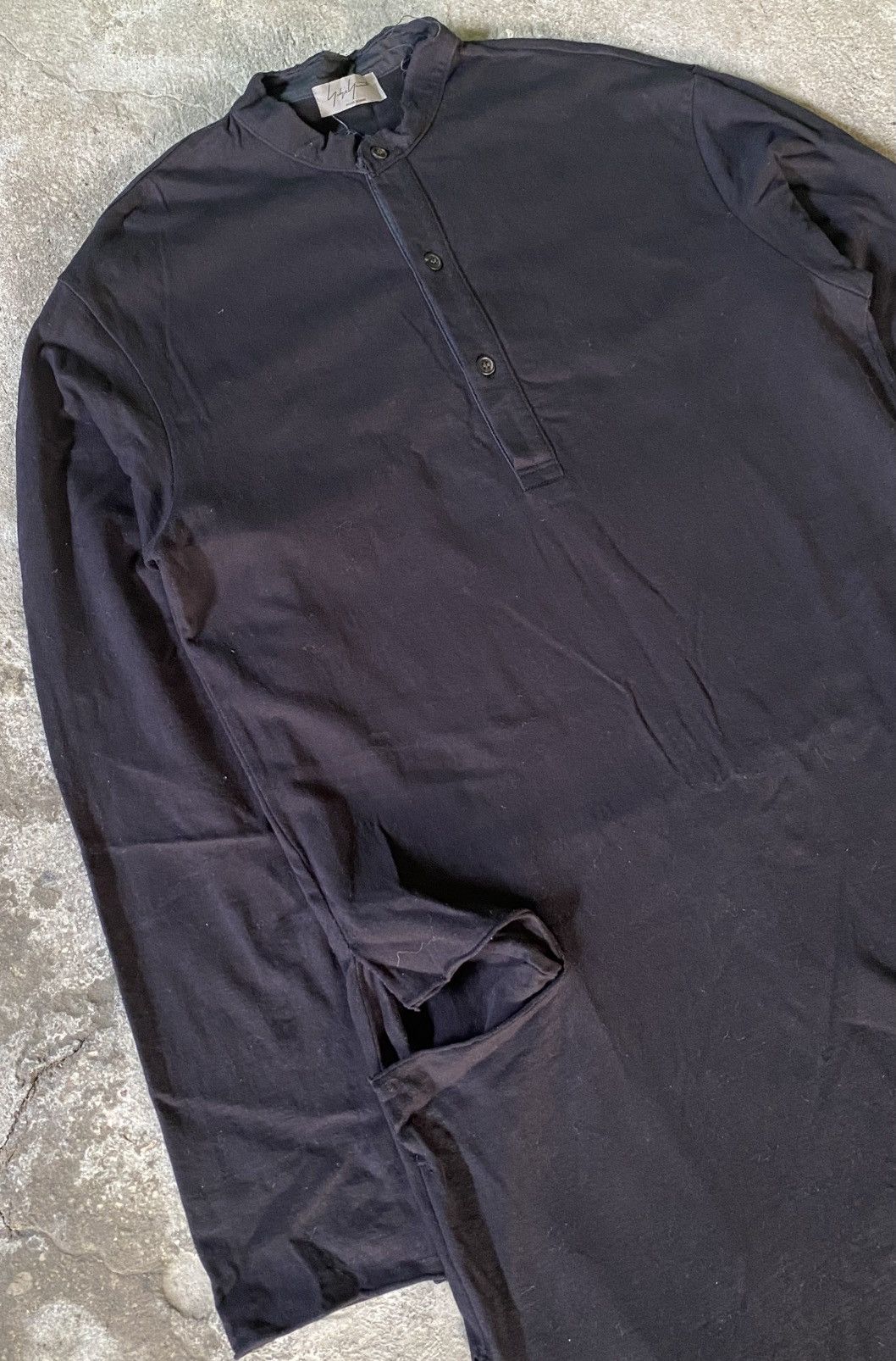 Yohji Yamamoto Yohji Yamamoto Pour Homme - AW15 Long Sleeve Shirt Size US L / EU 52-54 / 3 - 5 Thumbnail