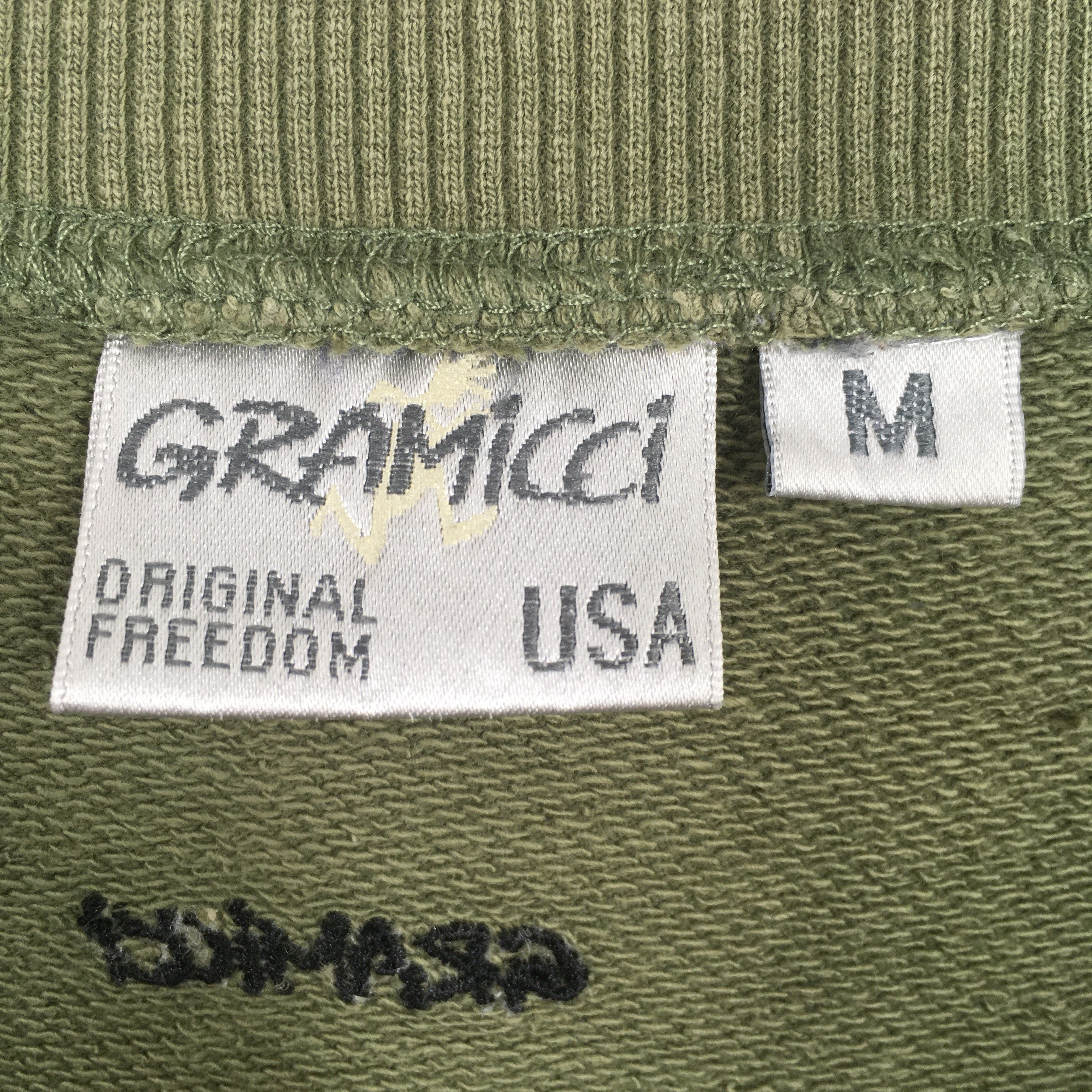 Gramicci Vintage Gramicci Usa Embroidered Logo Sweatshirt Medium Size US M / EU 48-50 / 2 - 5 Thumbnail