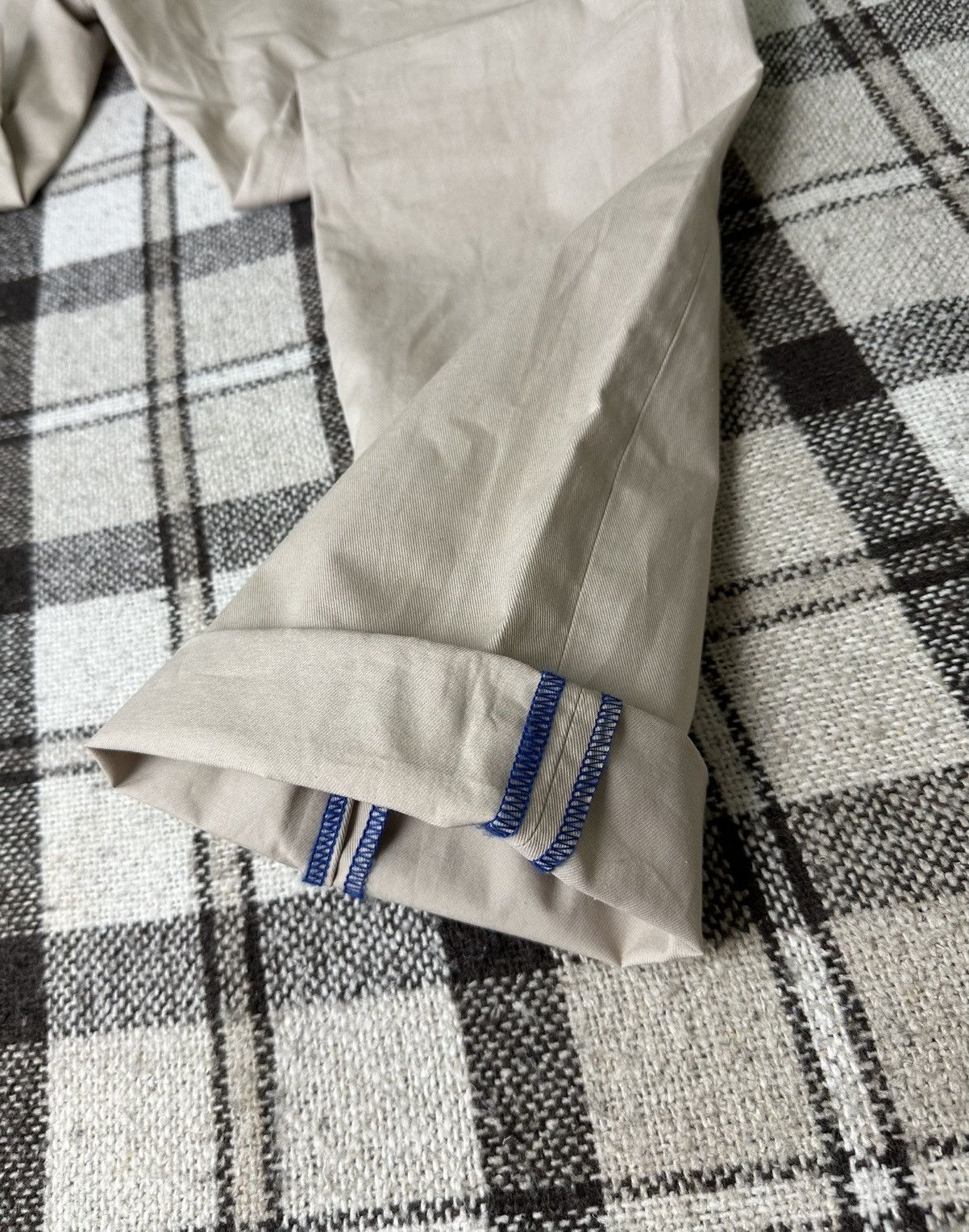Acne Studios Acne Studios «Gin Kitt» Pants Trousers Blue Overlock 28/32 Size US 28 / EU 44 - 8 Thumbnail
