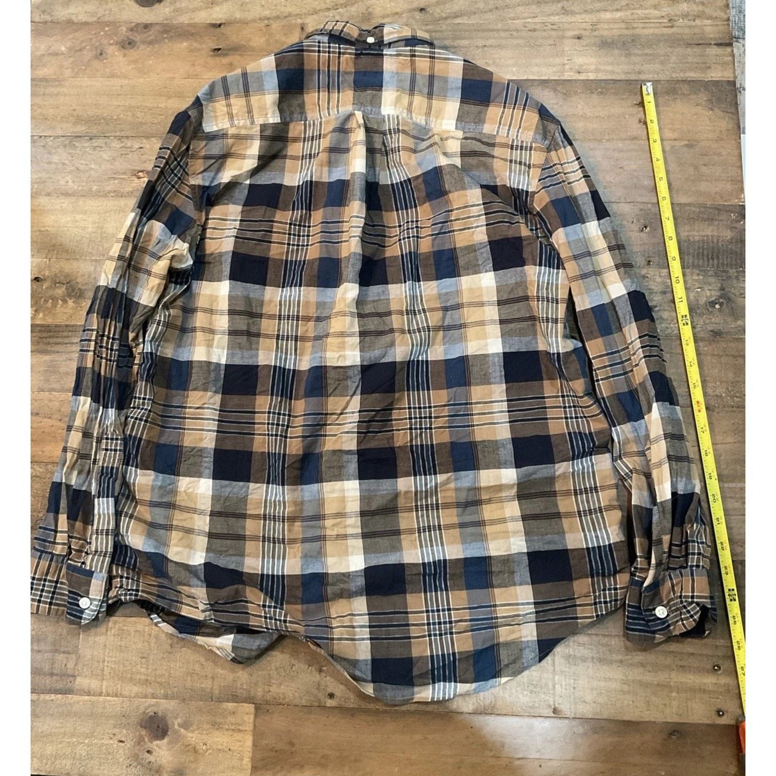 Tommy Hilfiger Tommy Hilfiger Men’s Plaid Flannel Shirt LARGE Size US L / EU 52-54 / 3 - 8 Thumbnail