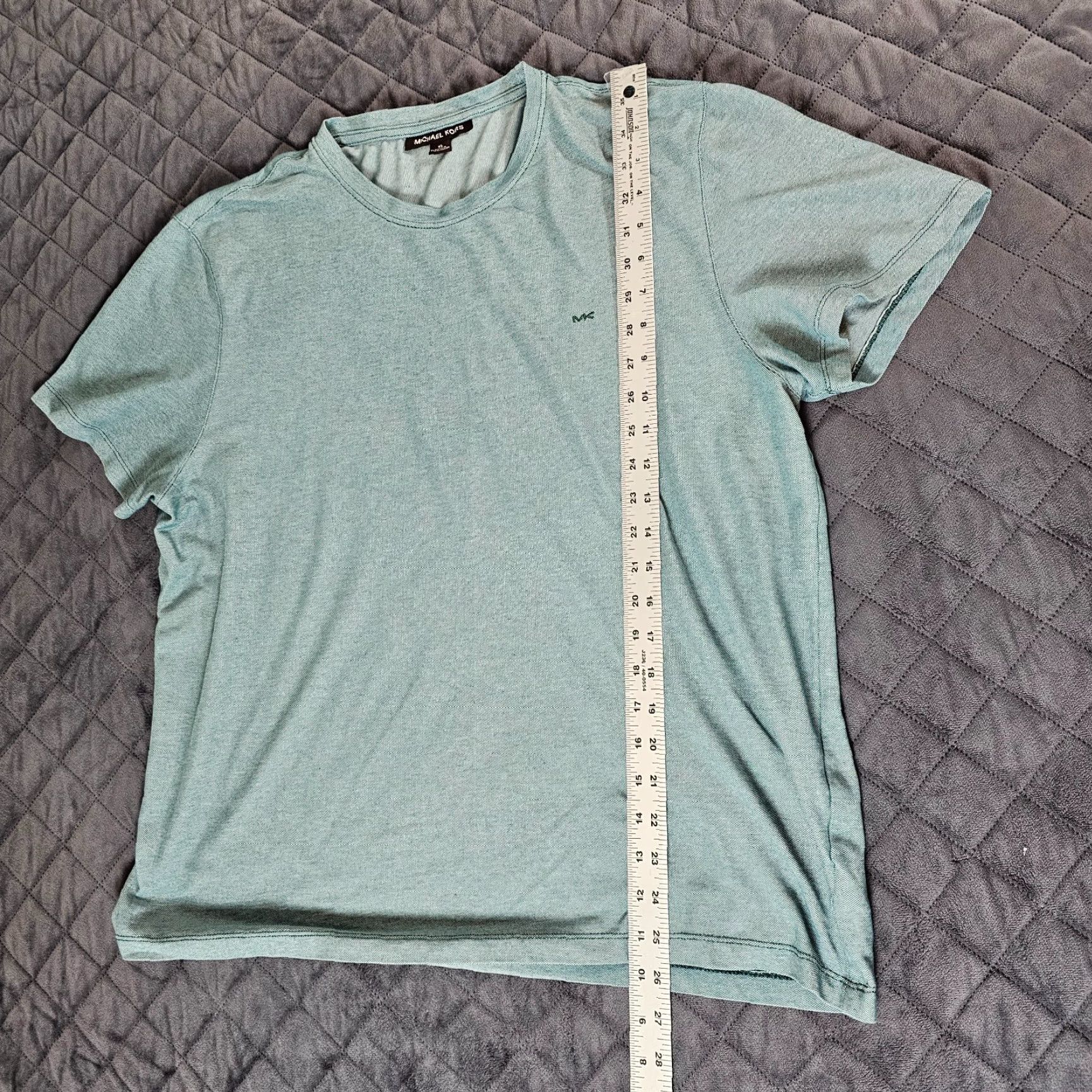 Michael Kors Michael Kors Men's T-Shirt Green XL Short Sleeve Crew Neck Casual Outdoor Size US XL / EU 56 / 4 - 4 Thumbnail