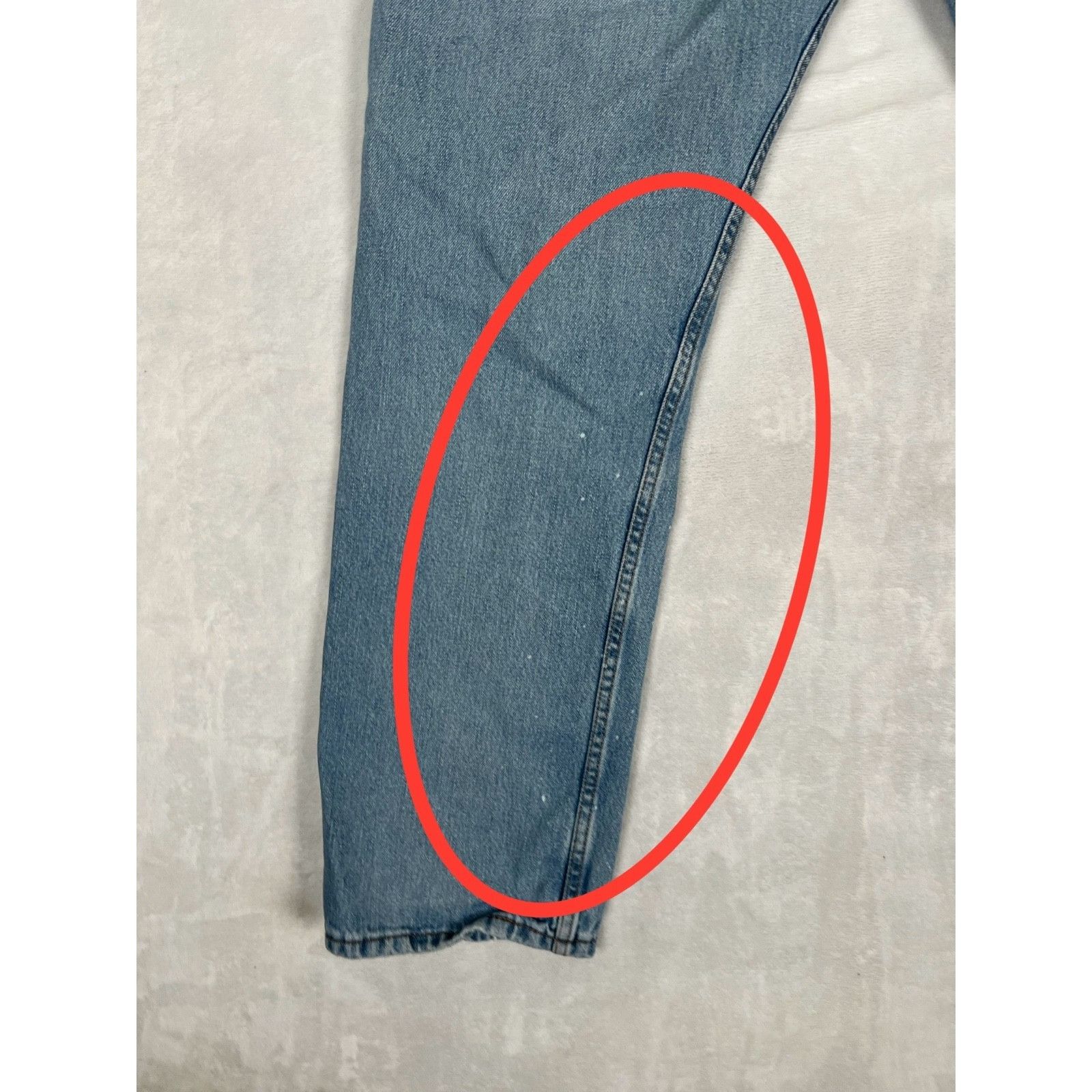 Levi's Vintage Levi’s 505 Denim Jeans Size 34x32 Medium Wash Grunge Size US 34 / EU 50 - 9 Thumbnail