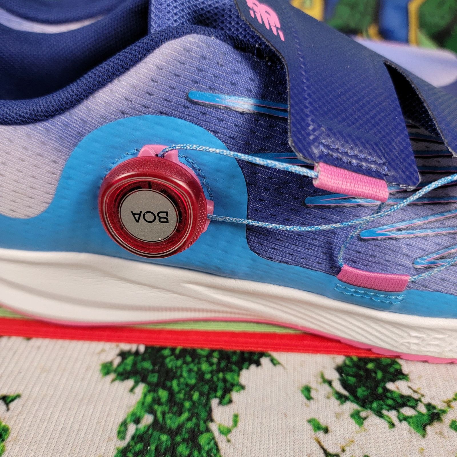 New Balance New Balance Fuel Core Reveal v3 BOA Purple Blue Kids Sz 7 Size US 7 / IT 37 - 5 Thumbnail