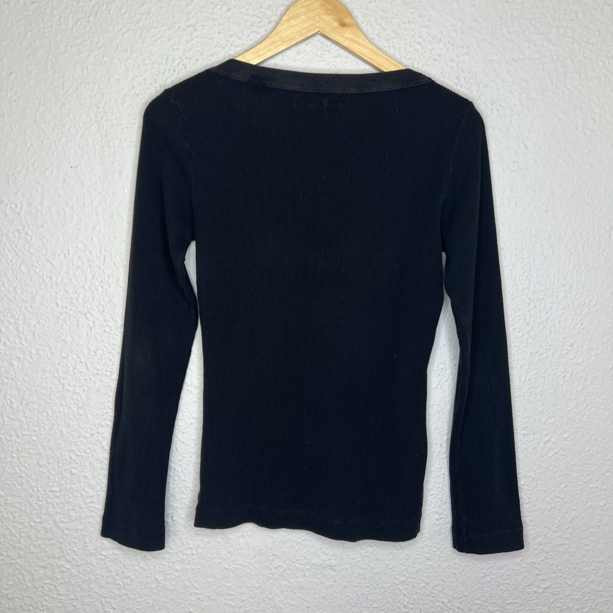 Miss Sixty Miss Sixty Vintage Longsleeve Blouse Black Retro Y2K Logo Size L / US 10 / IT 46 - 6 Thumbnail