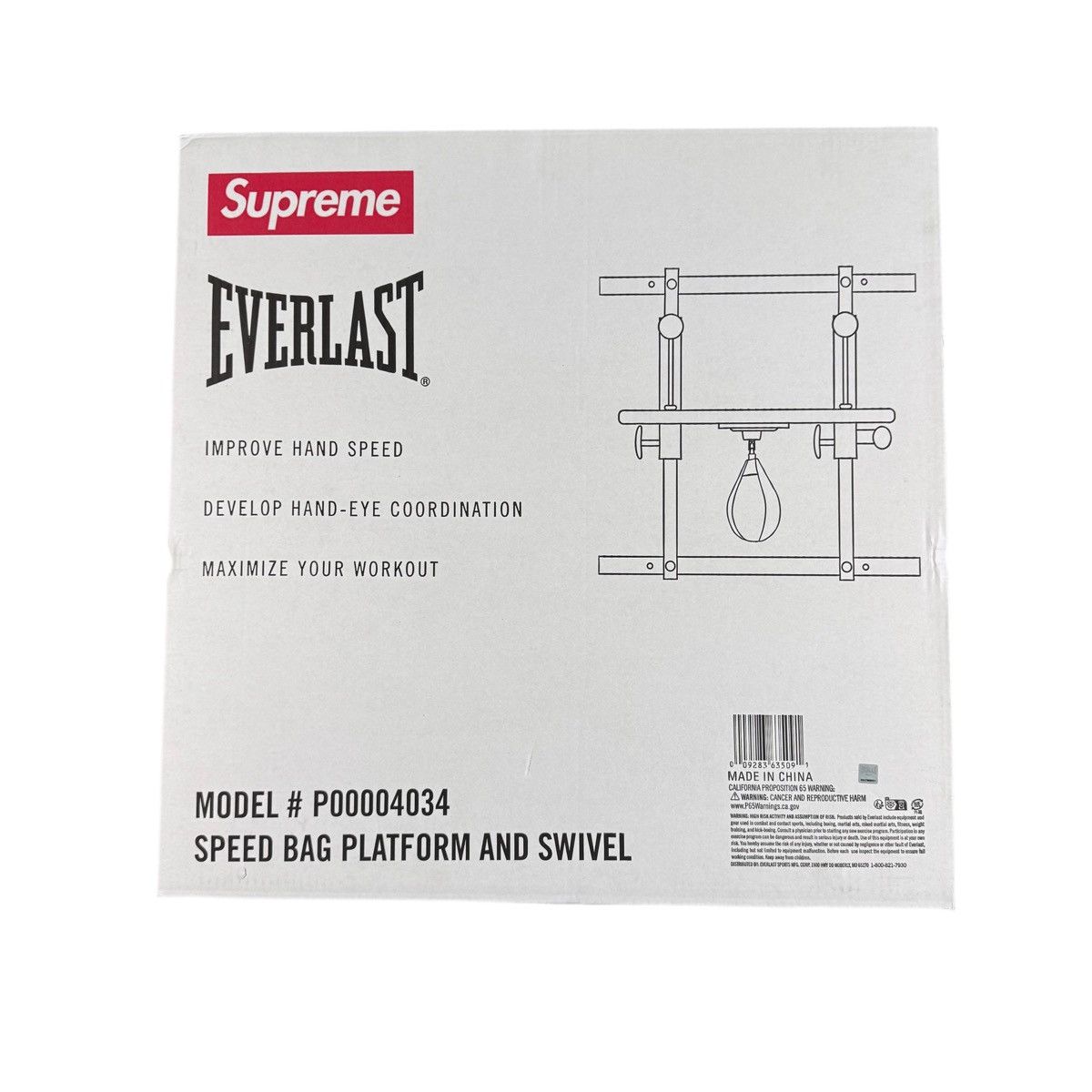 Everlast × Supreme Supreme x Everlast Speed Bag Platform & Swivel Size ONE SIZE - 2 Thumbnail