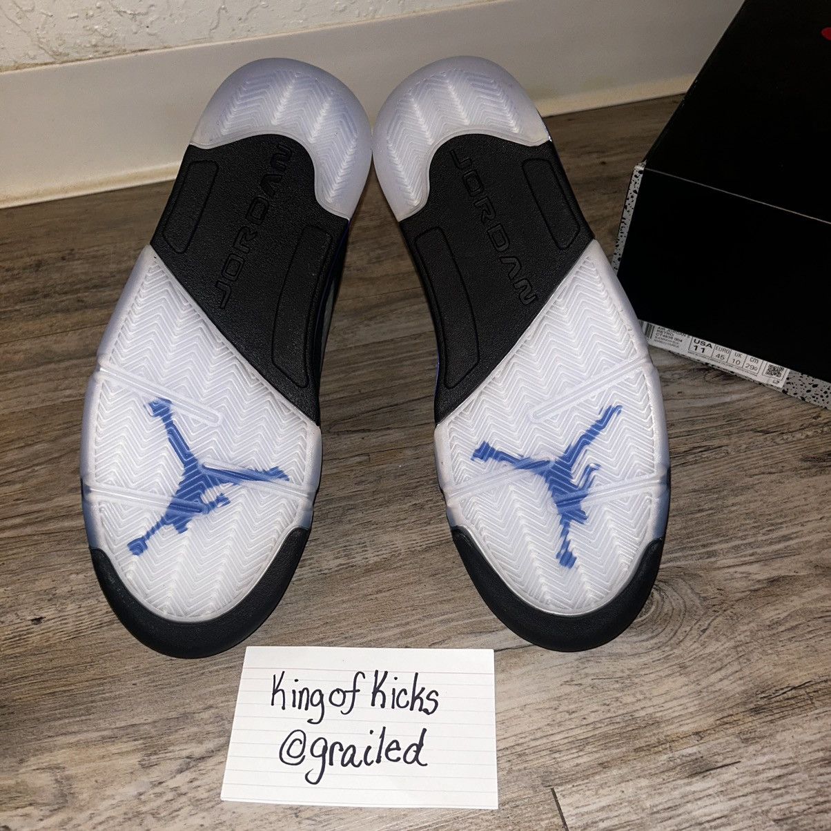 Jordan Brand × Nike Air Jordan 5 Retro ‘Racer Blue’ Size US 11 / EU 44 - 6 Thumbnail