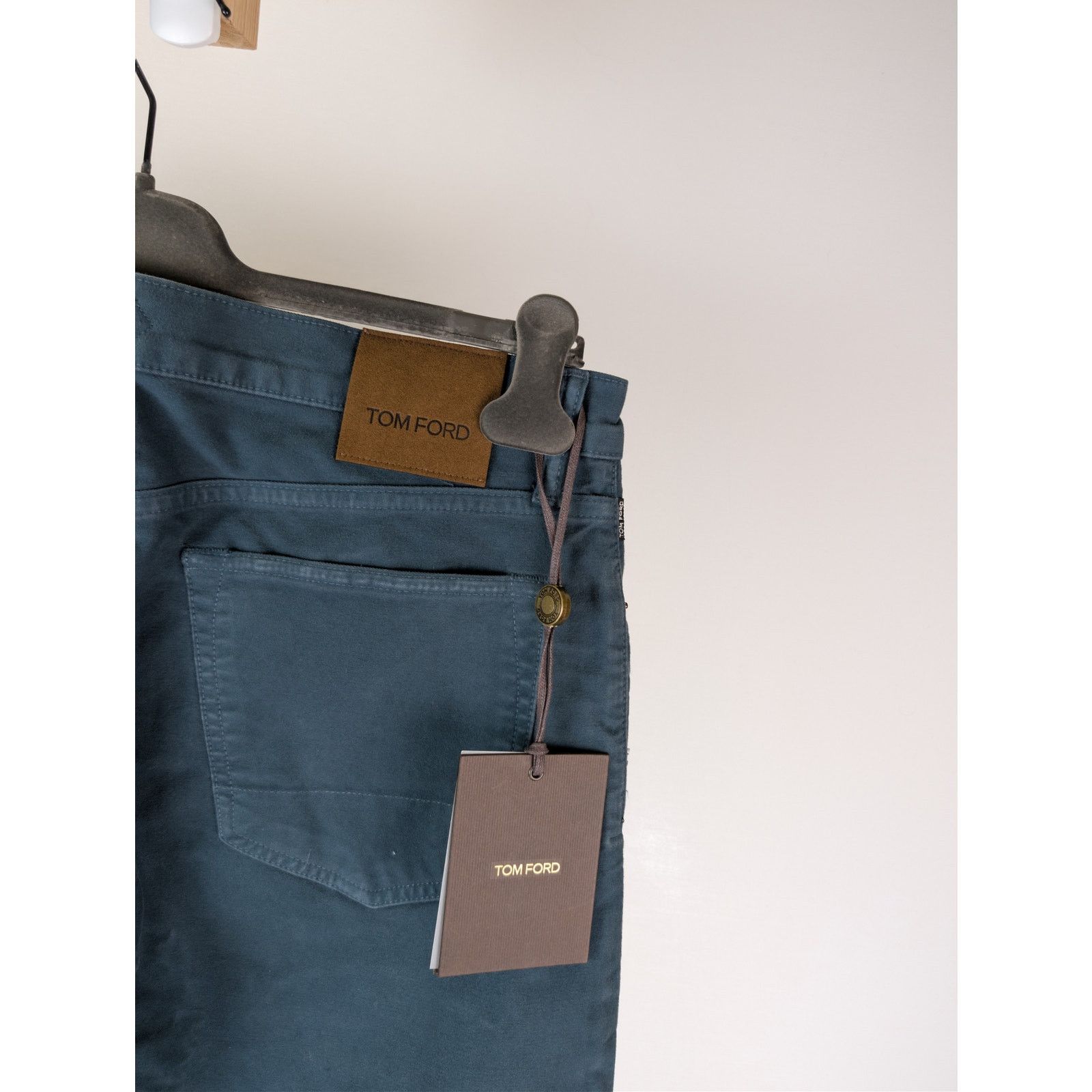 Tom Ford o1rshd1 Slim Fit Denim Jeans in Blue Size US 34 / EU 50 - 13 Thumbnail