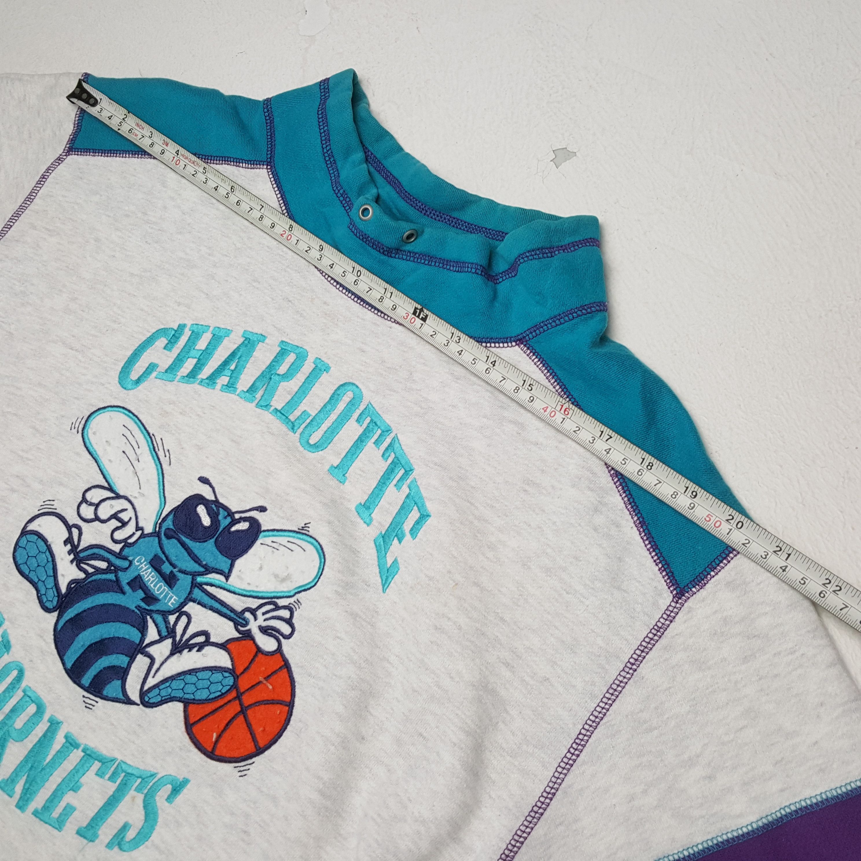 NBA × Vintage Vintage CHARLOTTE HORNEST NBA Basketball Team Sweatshirt Size US M / EU 48-50 / 2 - 4 Thumbnail