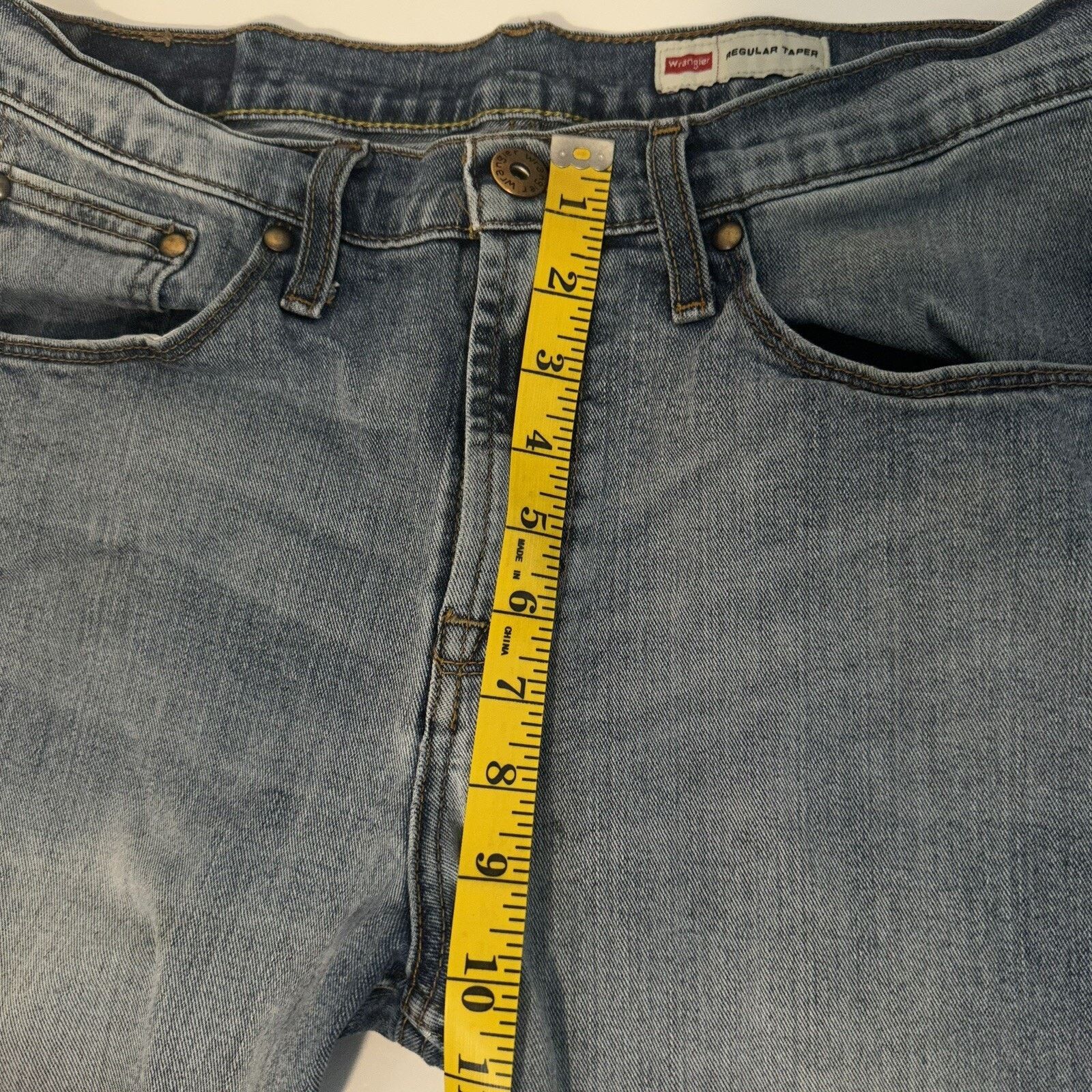 Wrangler Wrangler Jeans Tapered Blue Regular Stretch Western Denim Size US 30 / EU 46 - 5 Thumbnail