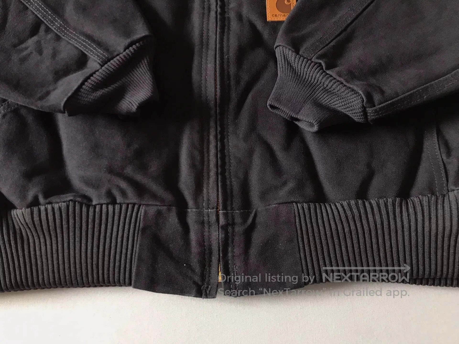 Carhartt Carhartt J130 Washed Canvas Hooded Jacket. Size US XL / EU 56 / 4 - 5 Thumbnail