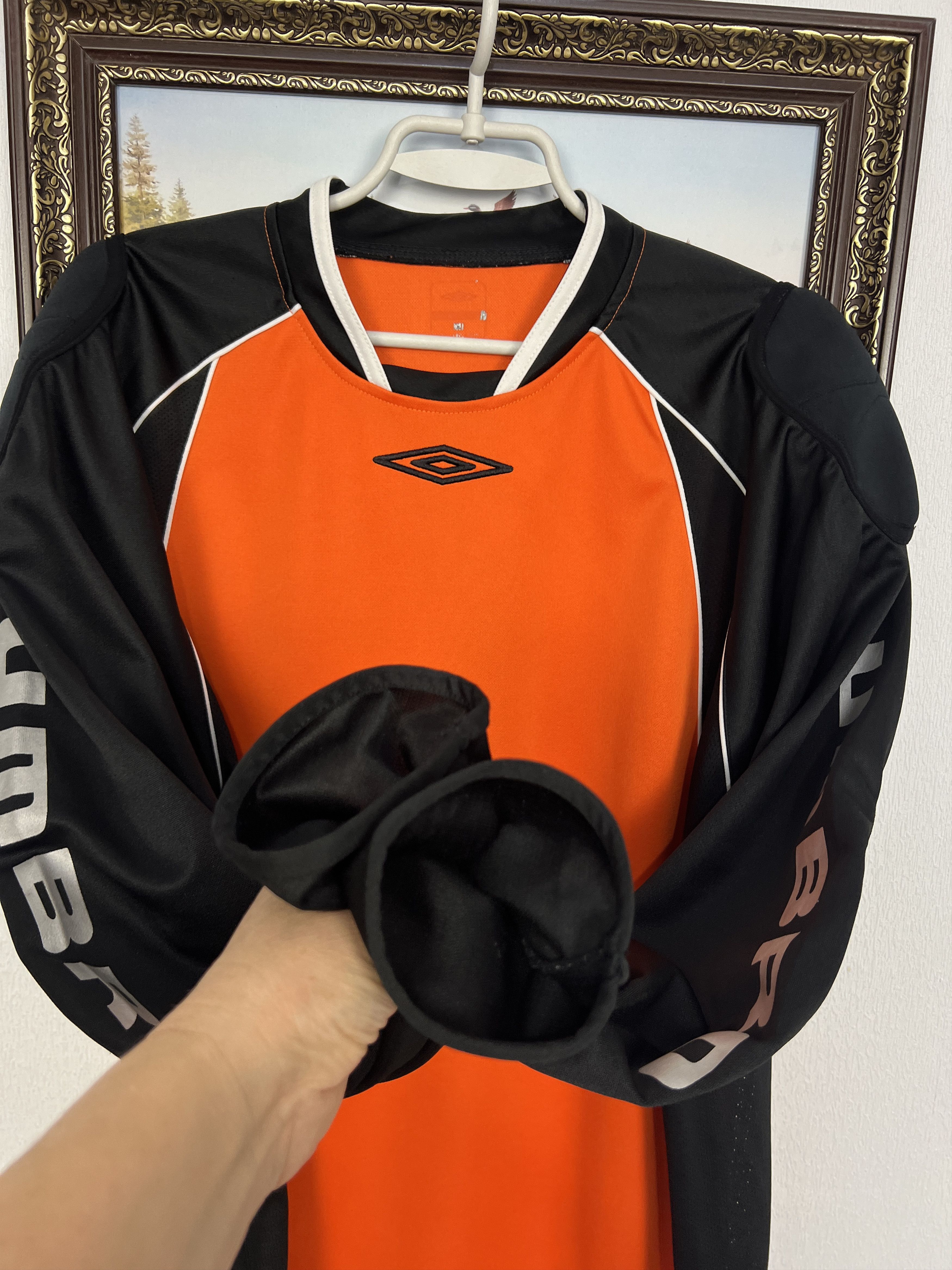 Umbro Racing Motorcycle Shirt Protections Jersey Bike Cross Size US XL / EU 56 / 4 - 7 Thumbnail