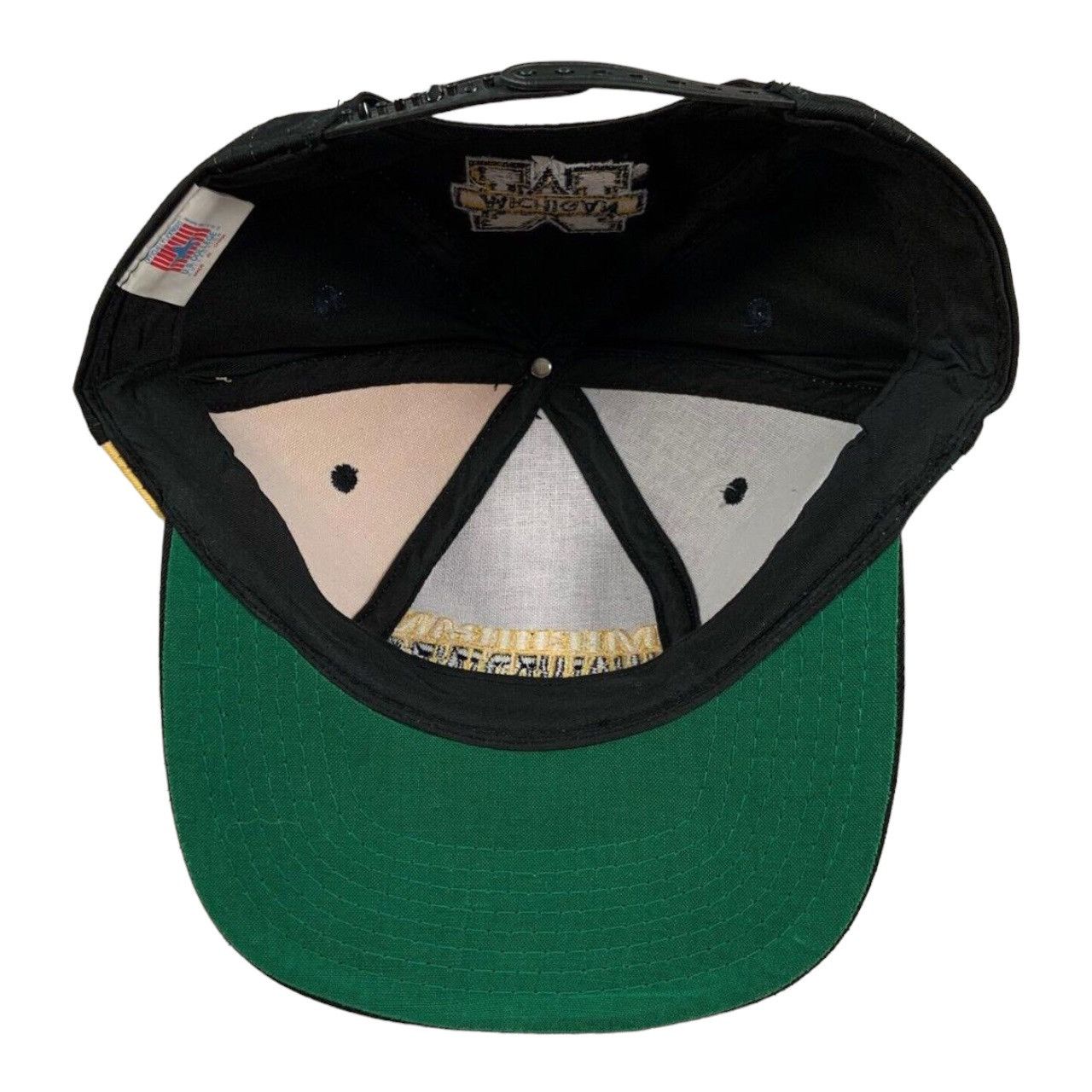 NCAA Vintage University Of Michigan Wolverines Snapback Hat Size ONE SIZE - 3 Thumbnail