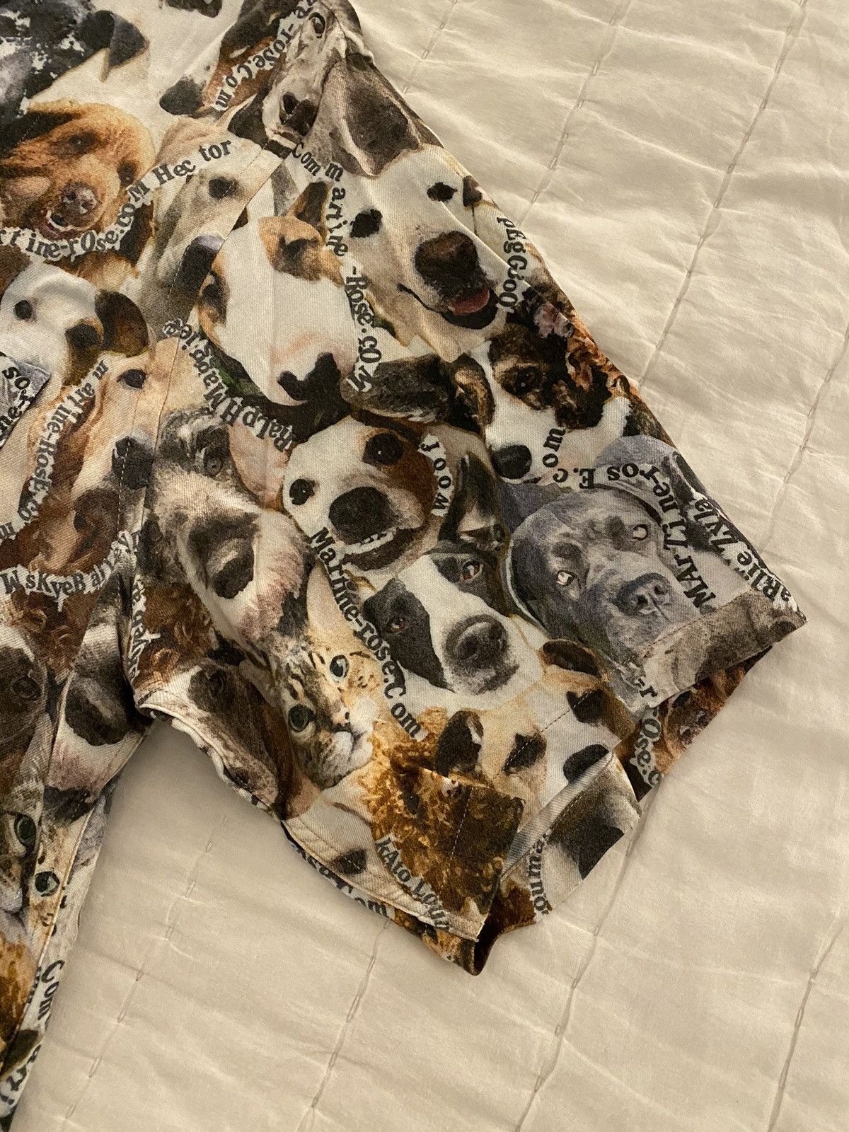 Martine Rose Martine Rose Dog Print Hawaiian Shirt XL Size US XL / EU 56 / 4 - 10 Thumbnail