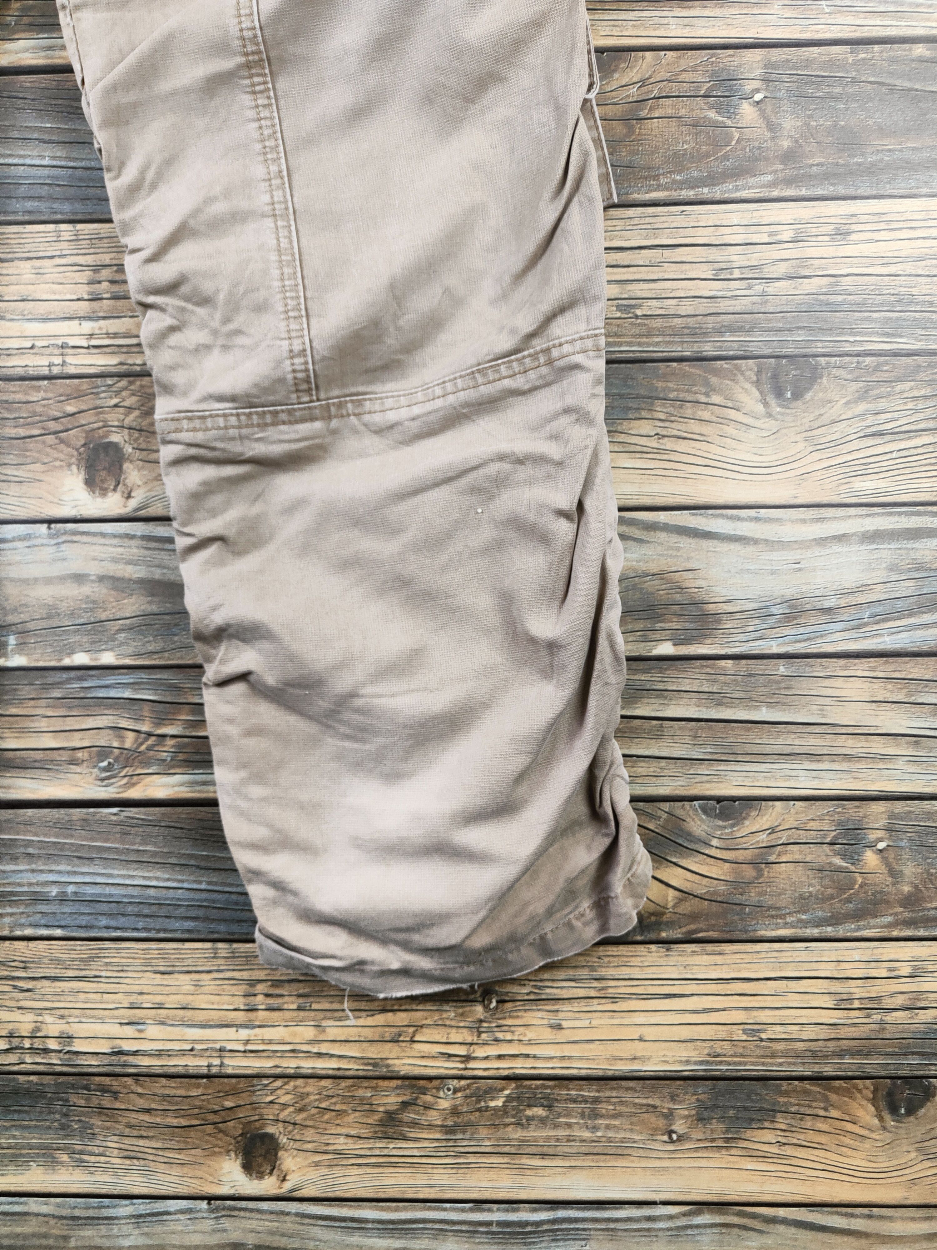LOWBOX DL Lowbox Beige Multipocket Cargo Pants #46-398 Size US 32 / EU 48 - 11 Thumbnail