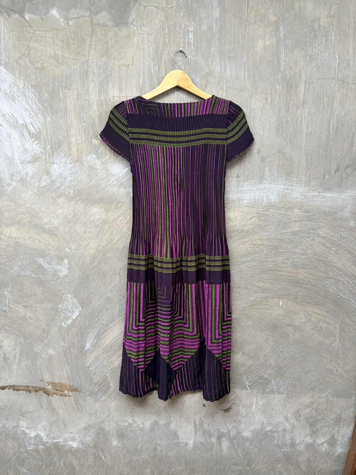 Japanese Brand Unknown Women Pleats Dress Issey Miyake Pleats Please Style Size M / US 6-8 / IT 42-44 - 6 Thumbnail