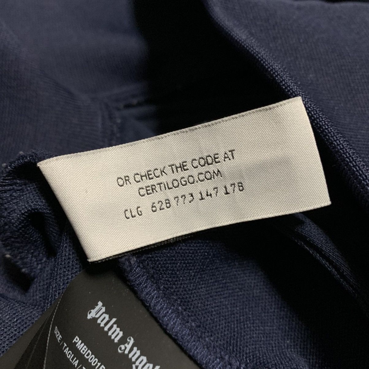 Palm Angels Palm Angels Small Track Jacket Blue Classic Track Top Size US S / EU 44-46 / 1 - 10 Thumbnail