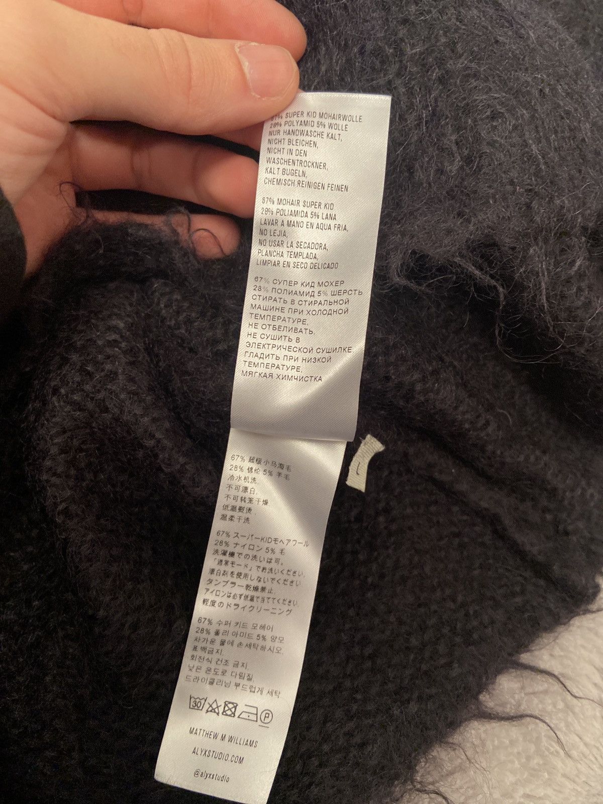 Alyx ALYX Mohair Sweater Size US L / EU 52-54 / 3 - 5 Thumbnail