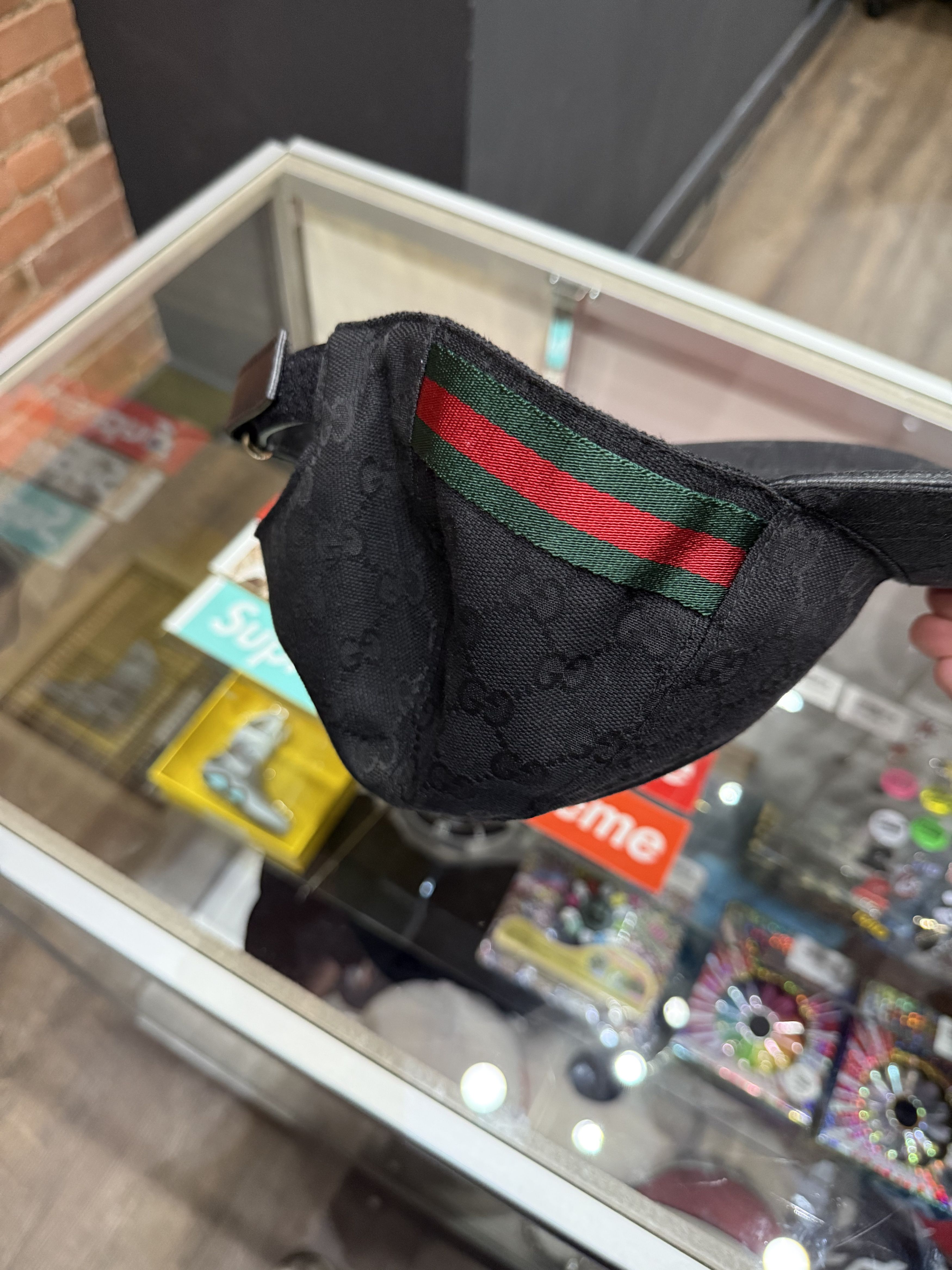 Gucci Gucci Monogram Stripe Hat Size ONE SIZE - 3 Thumbnail