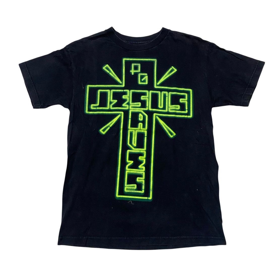 Other PG jesus saves satan takes neon black t-shirt Size US M / EU 48-50 / 2 - 1 Thumbnail