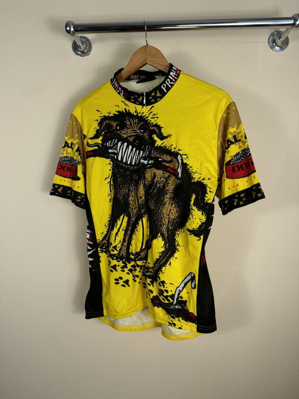 Vintage Primal Wear Cycling Jersey Mens Dog On Jersey Size US L / EU 52-54 / 3 - 1 Thumbnail