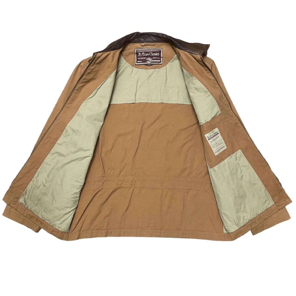 Marlboro Classics Vintage Malboro Classics Leather Collar Jacket Size US L / EU 52-54 / 3 - 8 Thumbnail
