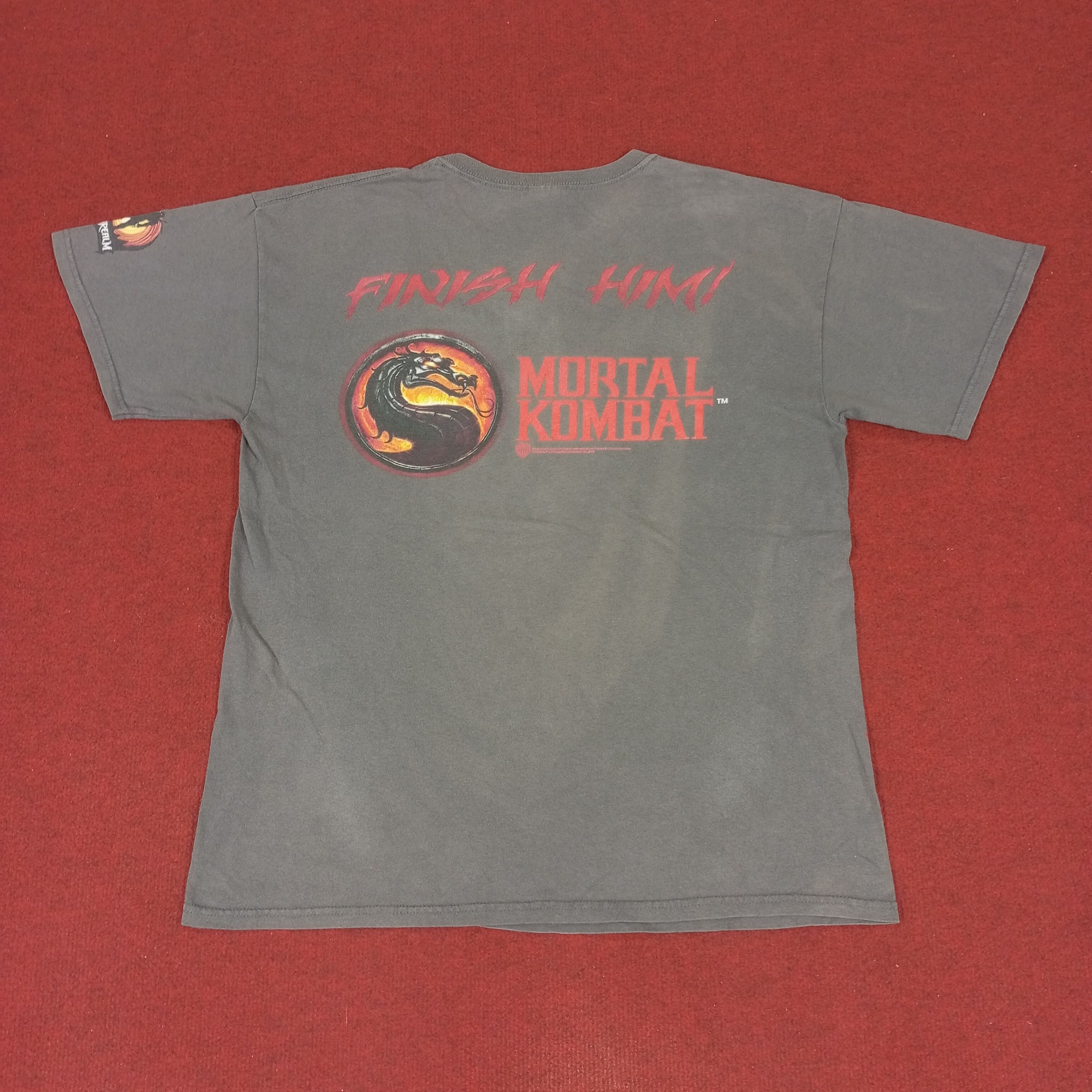 The Game × Vintage Mortal Combat Movie Games Promo Style Tshirt Size US L / EU 52-54 / 3 - 1 Thumbnail
