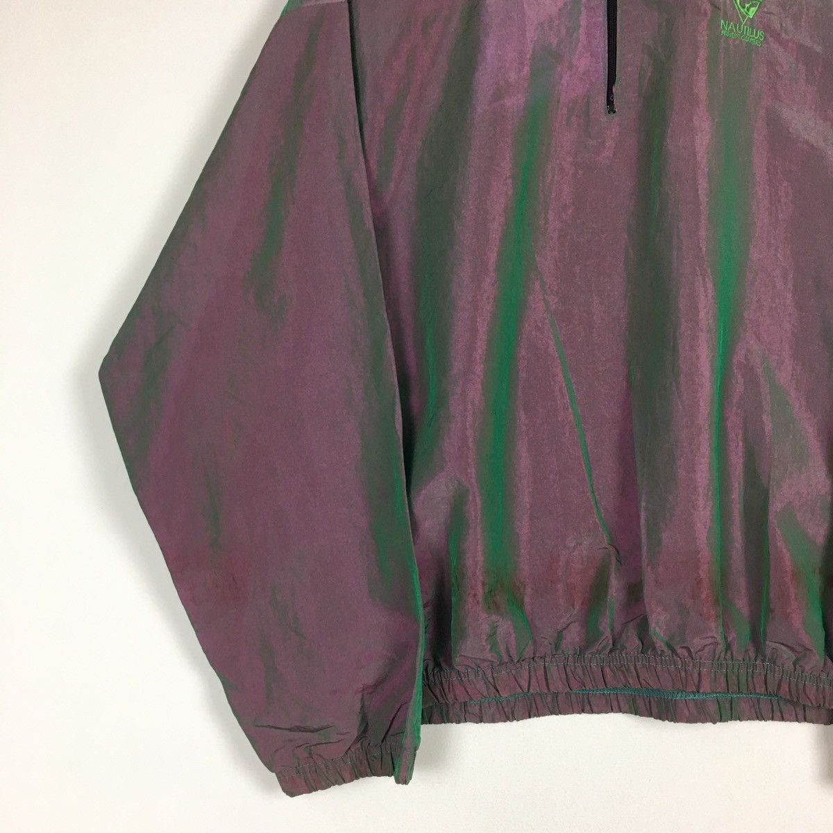 Vintage Vtg Nautilius Fitness Centers Shadow Project Windbreaker Size US XL / EU 56 / 4 - 2 Thumbnail