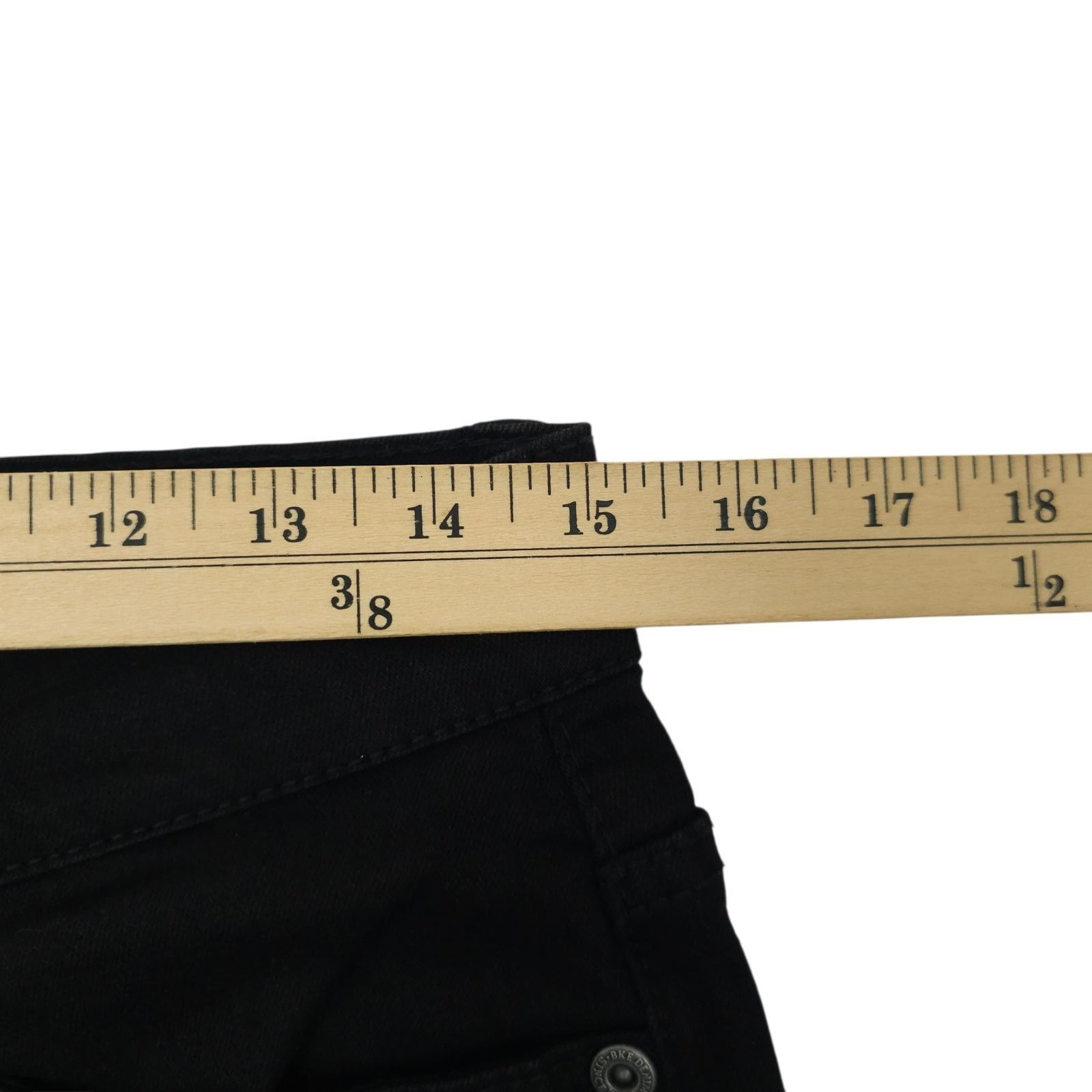 BKE BKE Alec Black Skinny Jeans 30L Slim Fit Alternative Indie Size US 30 / EU 46 - 14 Thumbnail