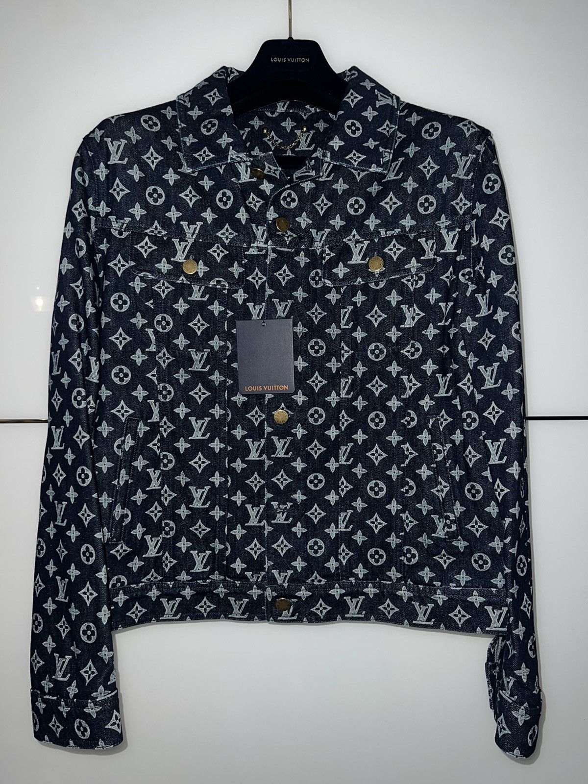 Louis Vuitton Louis Vuitton Monogram Denim Jacket Size US L / EU 52-54 / 3 - 1 Thumbnail